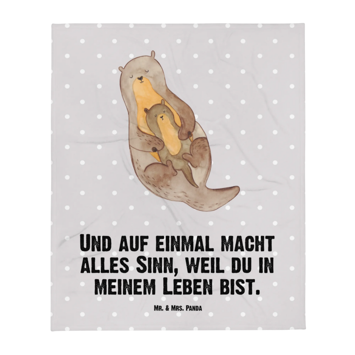 Babydecke Otter Kind Kinderwagendecke, Babybettdecke, Kinderdecke, Babydecke, Plaid, Schlummerdecke, Schmusedecke, Fleecedecke, Kuschelplaid, Erstlingsdecke, Otter, Seeotter, Fischotter, Otter Seeotter See Otter