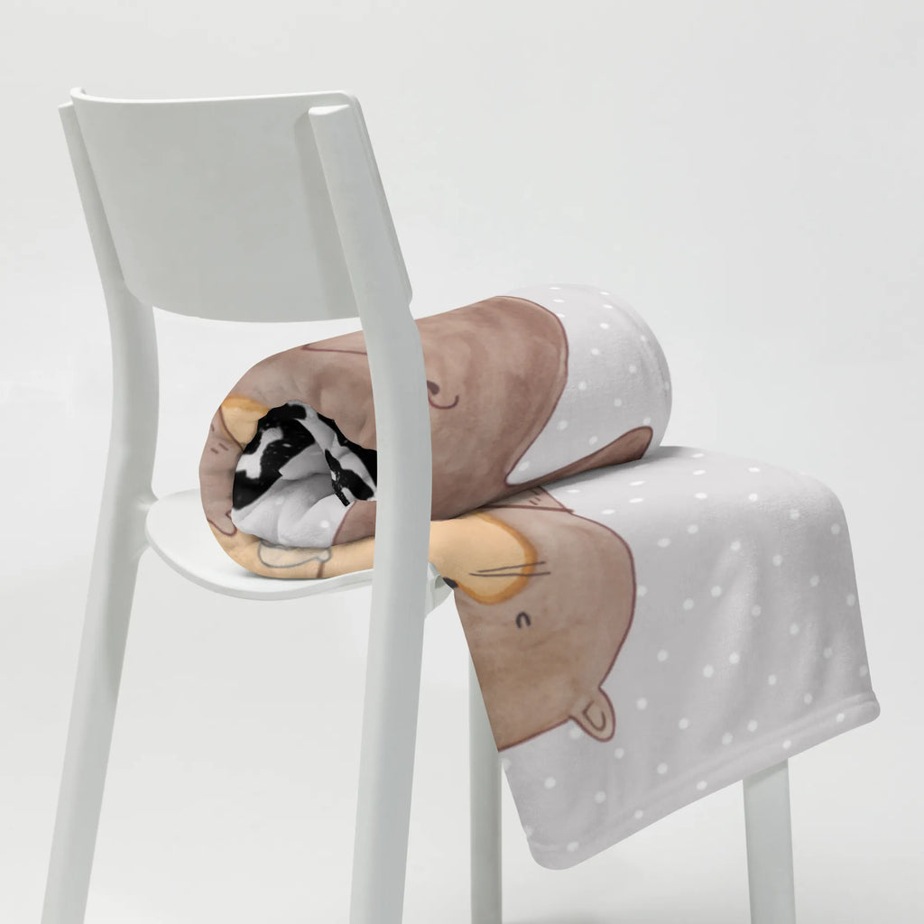 Baby blanket otter shell Geschenk Geburt, Babydecke, Babyecke Kuscheldecke, Krabbeldecke, Babygeschenk, Otter, Fischotter, Seeotter, träumen, Büro, grübeln, Motivation, Tagträumen, Otterliebe