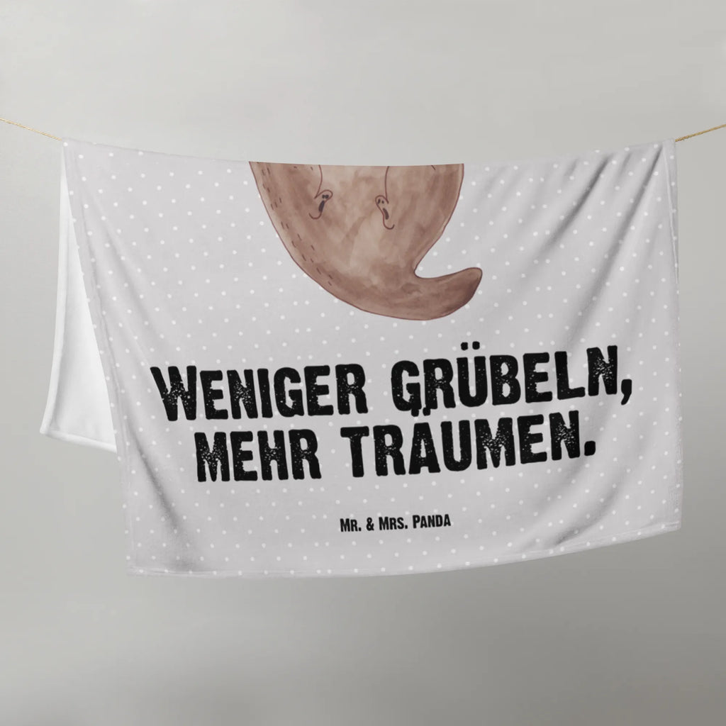 Baby blanket otter shell Geschenk Geburt, Babydecke, Babyecke Kuscheldecke, Krabbeldecke, Babygeschenk, Otter, Fischotter, Seeotter, träumen, Büro, grübeln, Motivation, Tagträumen, Otterliebe