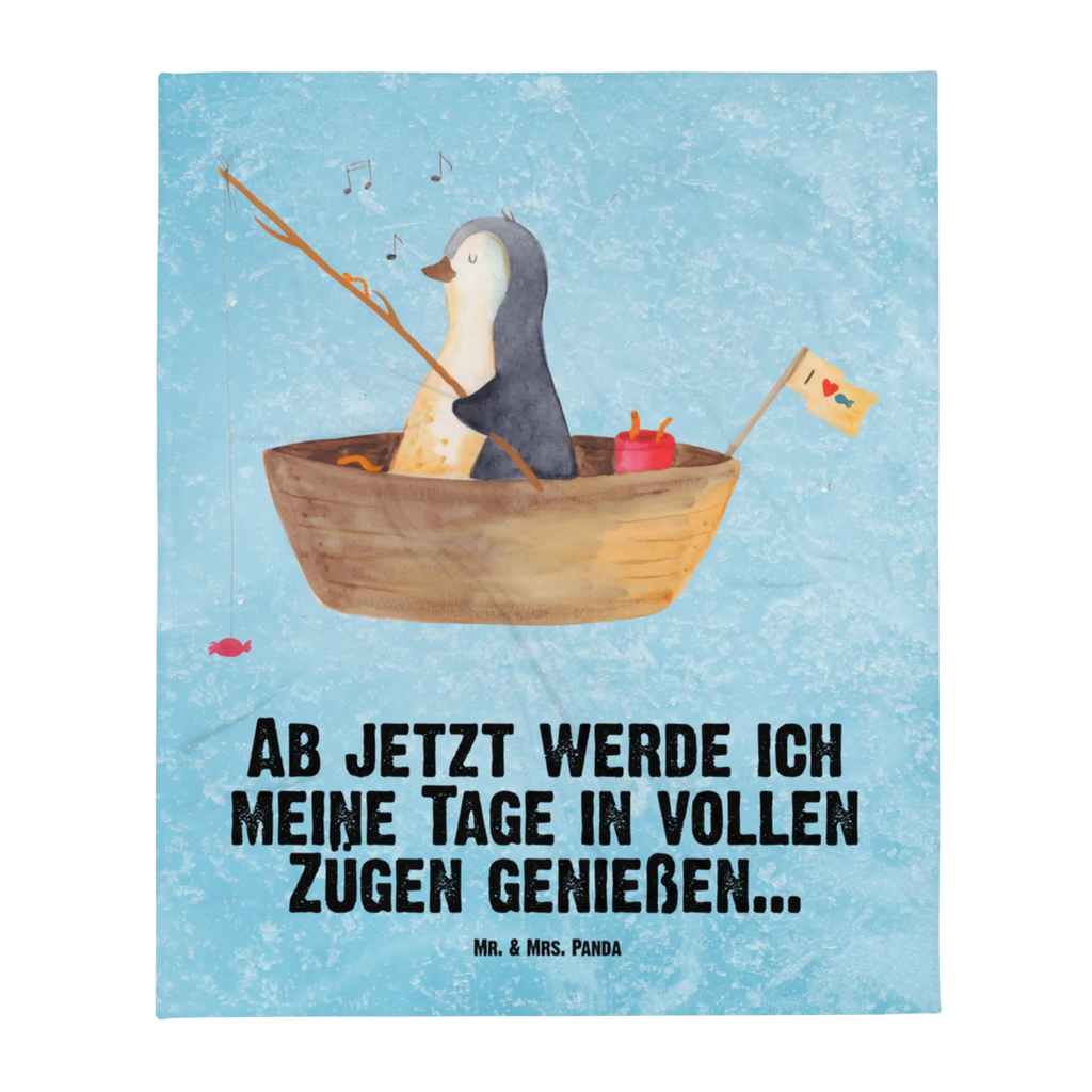 Baby blanket Penguin fishing boat Penguin, North Pole, Winter, Penguins, motivation, new beginning, enjoy, fishing, separation, gift idea heartache, life, boat, divorce, penguins, fishing boat, new start, love of life