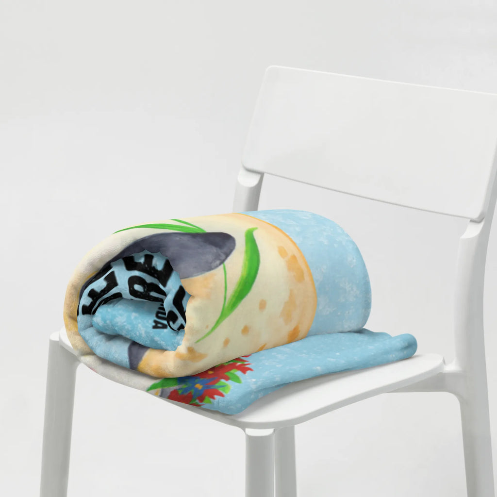 Babydecke Pinguin Blumenkranz Babydecke, Babygeschenk, Geschenk Geburt, Babyecke Kuscheldecke, Krabbeldecke, Pinguin, Pinguine, Leben, Geschenkidee, Ziele, Universum, Blumenkranz, Lebensziele, Wünsche, Motivation, Lebenslust, Liebeskummer