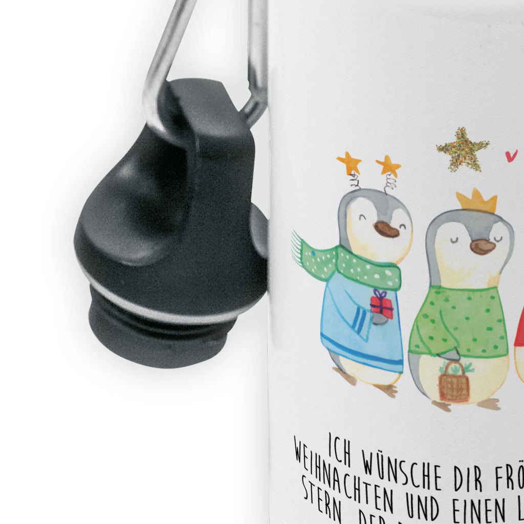 Kids drinks bottle wintertime Holy Three Kings Kids, Children's bottle, Kindergarten bottle, Children, Drinking bottle, Bottle, Primary school, Winter, Christmas, Christmas time, snow, Epiphany, Christmas days, Santa Claus, Christmas Eve, Christmas present
