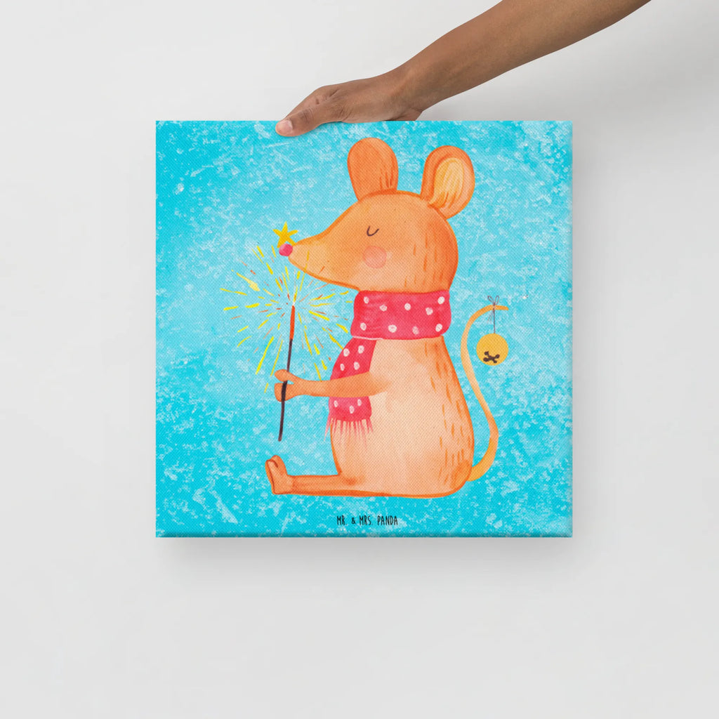 Canvas picture Mouse Christmas Leinwand, Bild, Kunstdruck, Wanddeko, Dekoration, Winter, Weihnachten, Weihnachtsdeko, Nikolaus, Advent, Heiligabend, Wintermotiv, Frohe Weihnachten, Weihnachtsgruß, Weihnachtsmotiv, Maus, Mäuschen, Weihnachtswunder