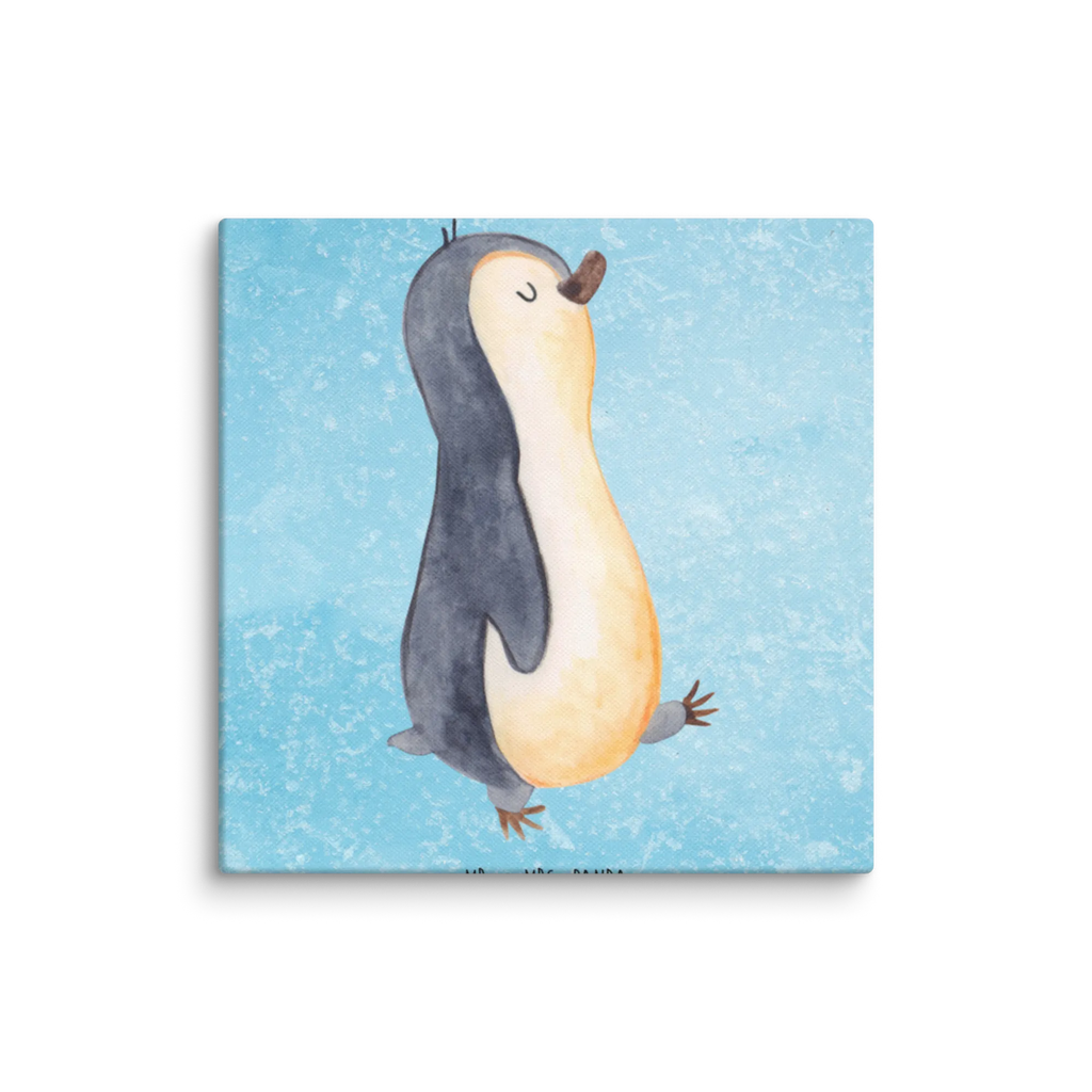 Canvas picture Penguin march Bild, Wanddeko, Dekoration, Kunstdruck, Leinwand, Pinguin, Familie, Frühaufsteher, Schwester, Bruder, Pinguine, Langschläfer