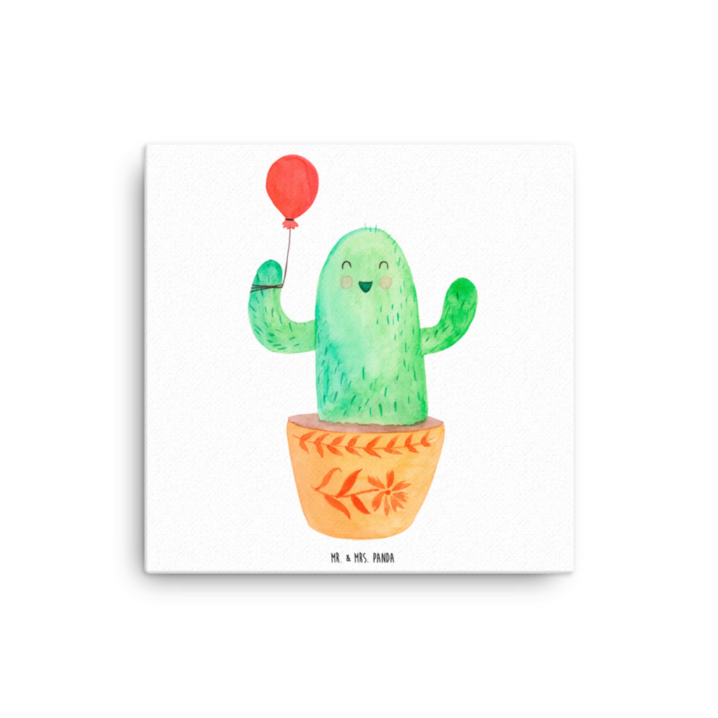 Leinwand Bild Kaktus Luftballon Dekoration, Kunstdruck, Bild, Leinwand, Wanddeko, Kaktus, Kakteen, Büroalltag, Ausbildung, Stress, Freude, Prüfung, Büro, Freund, Neustart, Luftballon, Freundin