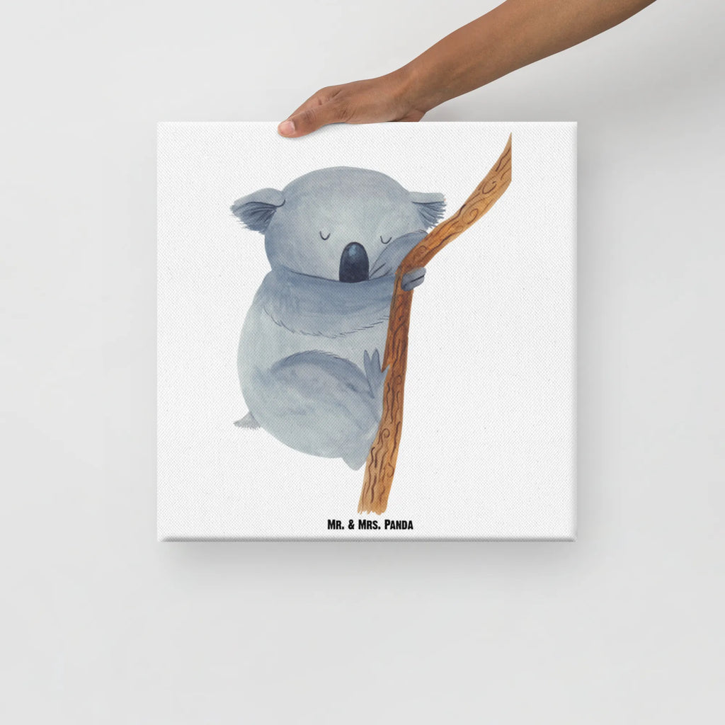 Leinwand Bild Koalabär Kunstdruck, Leinwand, Lustige Sprüche, Tiere, Tiermotive, Gute Laune, Koalabär, Schlafzimmer, Traumland, Traum, schlafen, Koala, Bär, Träumen