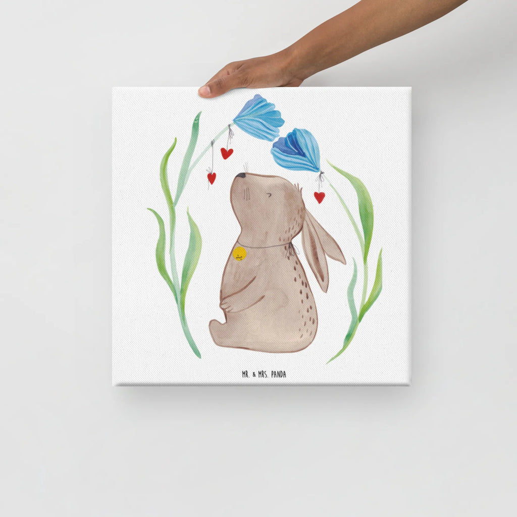 Canvas picture Hare flower Kunstdruck, Dekoration, Wanddeko, Bild, Leinwand, Ostern, Osterhase, Ostergeschenke, Osternest, Osterdeko, Geschenke zu Ostern, Ostern Geschenk, Ostergeschenke Kinder, Ostern Kinder, erstes Kind, Geburtstag, Taufe, Taufgeschenk, Hase, Träume, Kindergeburtstag, Schwangerschaft, Kind, Hoffnung, Geburt, Kaninchen