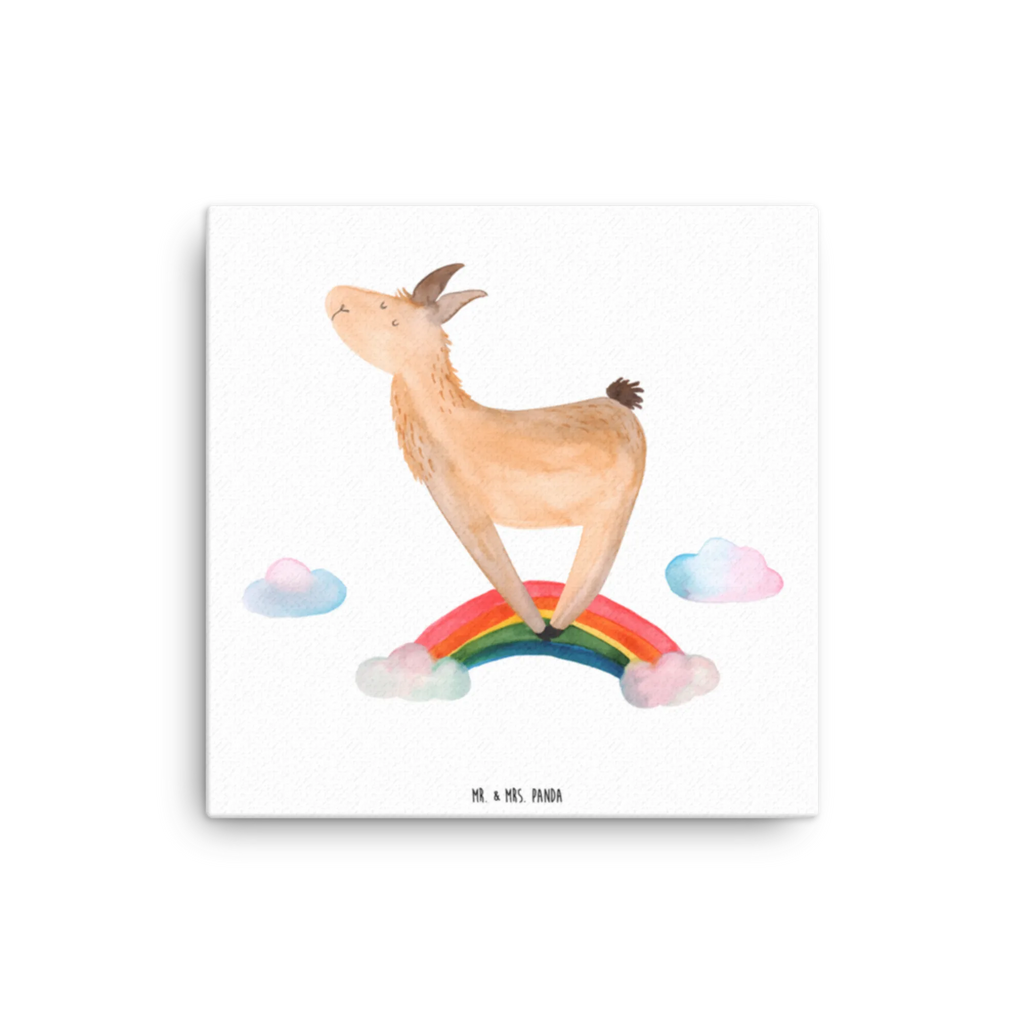 Canvas picture lama rainbow Leinwand, Bild, Wanddeko, Kunstdruck, Dekoration, Lama, Alpaka, Schule, Haters, Haters gonna hate, Außenseiter, Regenbogen, Lamas, Abi, Wolkenland, Freiheit, Selbstständig, Hobby