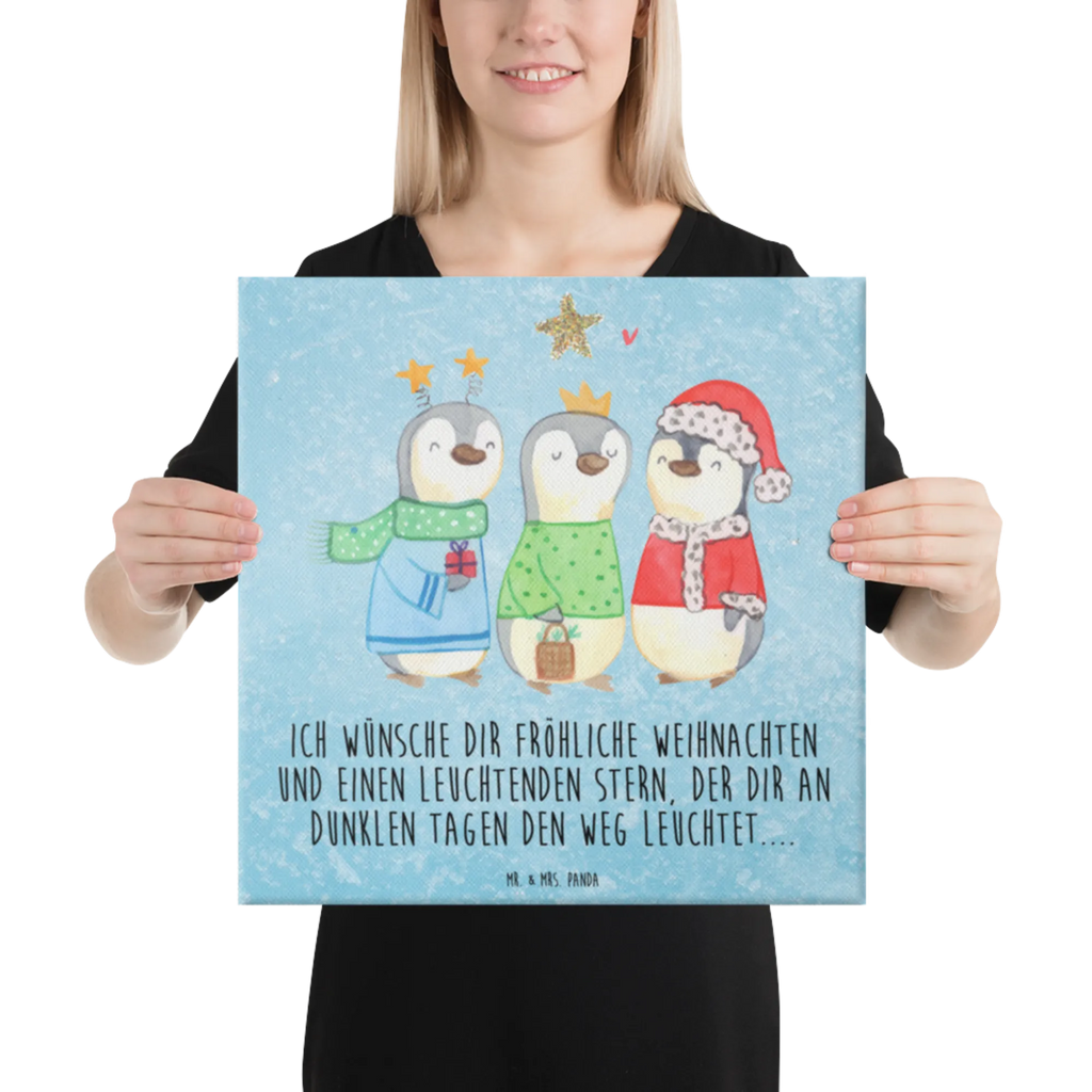 Canvas picture wintertime Holy Three Kings Dekoration, Bild, Wanddeko, Leinwand, Kunstdruck, Winter, Weihnachten, Weihnachtsdeko, Nikolaus, Advent, Heiligabend, Wintermotiv, Weihnachtsmann, Weihnachtszeit, Weihnachtstage, Heilige drei Könige