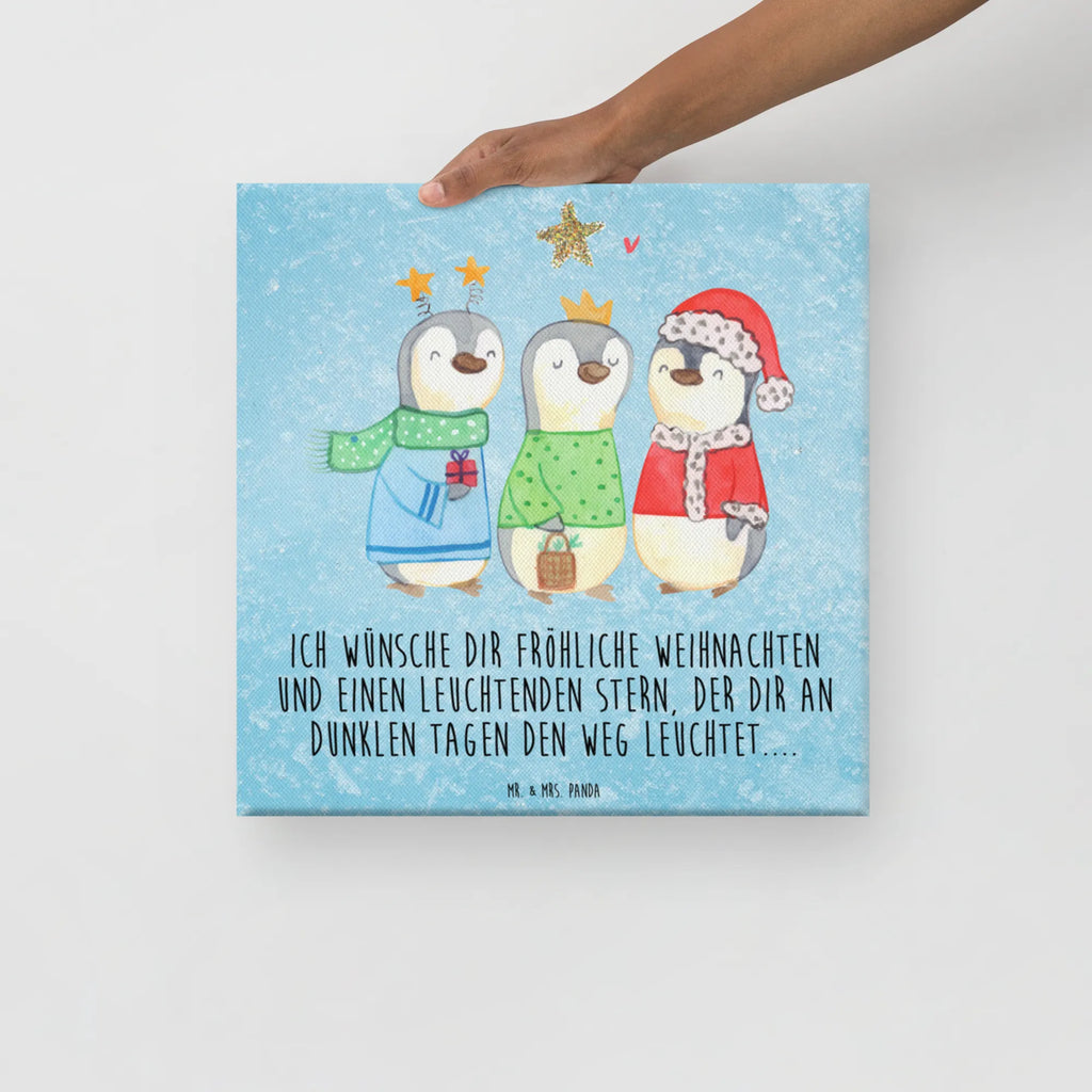 Canvas picture wintertime Holy Three Kings Dekoration, Bild, Wanddeko, Leinwand, Kunstdruck, Winter, Weihnachten, Weihnachtsdeko, Nikolaus, Advent, Heiligabend, Wintermotiv, Weihnachtsmann, Weihnachtszeit, Weihnachtstage, Heilige drei Könige