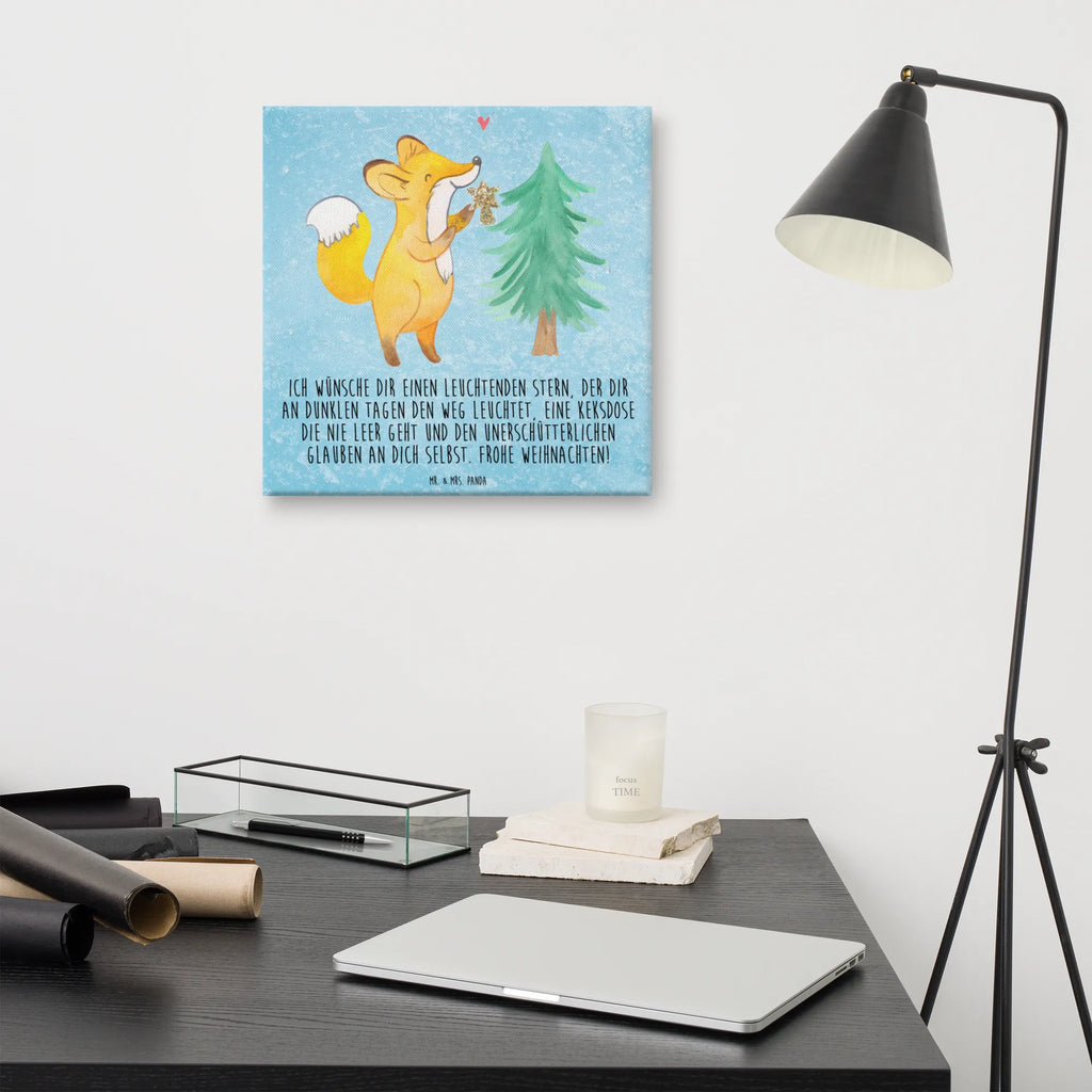 Canvas picture Fox Christmas tree Kunstdruck, Dekoration, Leinwand, Bild, Wanddeko, Winter, Weihnachten, Weihnachtsdeko, Nikolaus, Advent, Heiligabend, Wintermotiv, Weihnachtsdekoration, Weihnachtstage, Weihnachtszeit, Weihnachtsmann, Fuchs, Schlittschuh