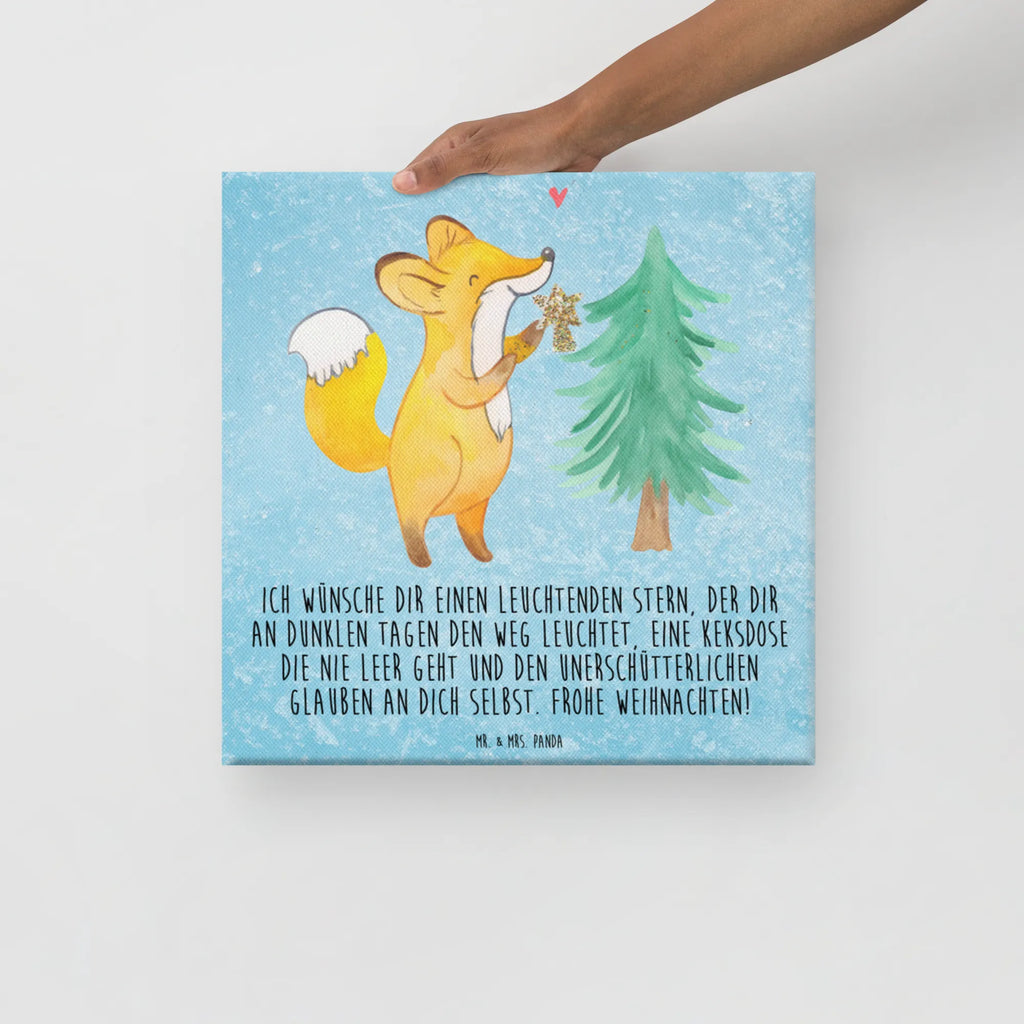 Canvas picture Fox Christmas tree Kunstdruck, Dekoration, Leinwand, Bild, Wanddeko, Winter, Weihnachten, Weihnachtsdeko, Nikolaus, Advent, Heiligabend, Wintermotiv, Weihnachtsdekoration, Weihnachtstage, Weihnachtszeit, Weihnachtsmann, Fuchs, Schlittschuh