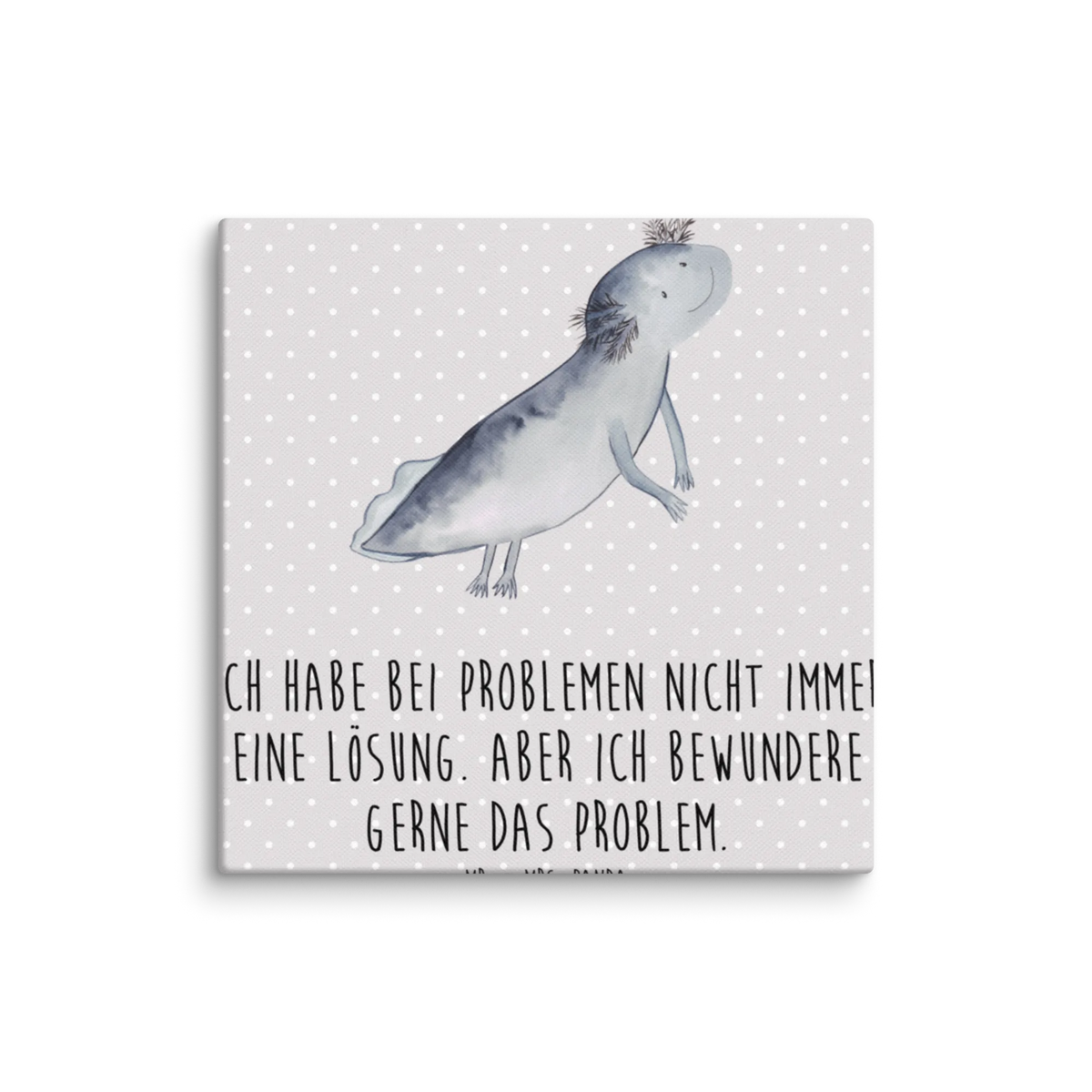 Obraz na płótnie ajolotl pływanie Kunstdruck, Leinwand, Axolotl, Molch, Lurche, Schwanzlurch, Problem, Lurch, Motivation, Lösungen, Axolot, Probleme