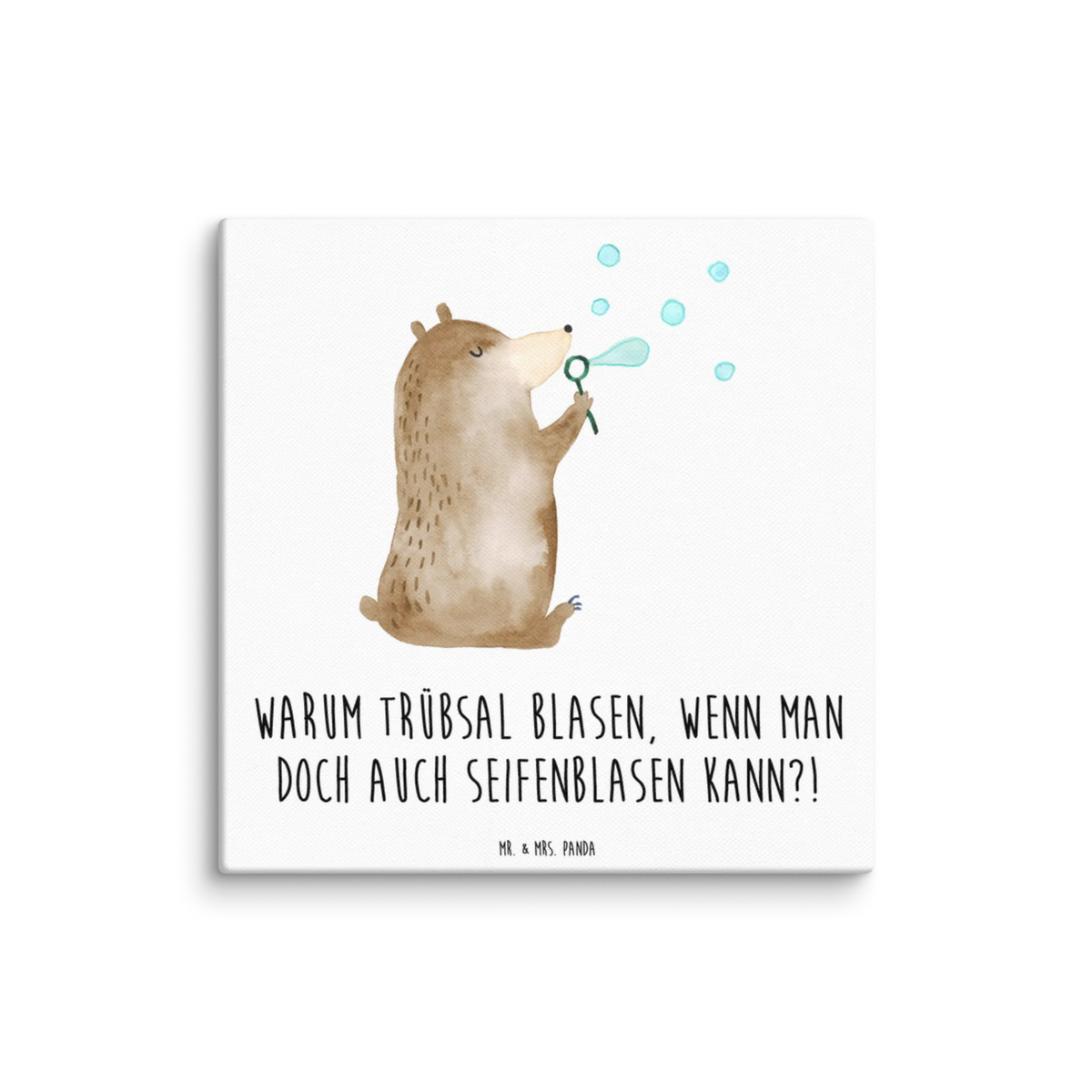 Canvas picture bear soap bubbles cuddly toy, teddy bear, Soap Bubbles Bear Funny Being Happy Sad Happy
