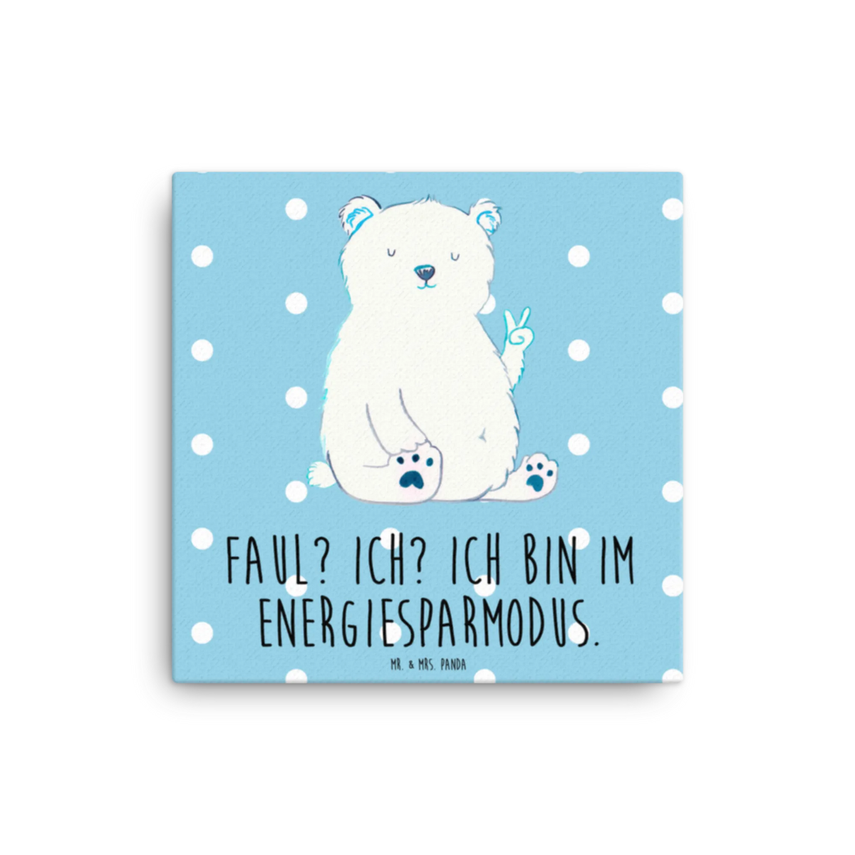 Canvas picture Icebear Lazy cuddly toy, teddy bear, workplace, work, office job, lazy, relaxing, Polar bear, North Pole