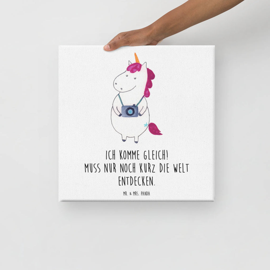 Canvas picture unicorn photographer Bild, Dekoration, Leinwand, Kunstdruck, Wanddeko, Einhorn, Einhörner, Einhorn Deko, Unicorn, Weltenbummler, Reise, Tourist, Städtereise, Kamera, Fotograf, Reisen, Weltreise, Fotografie, Urlaub, Kurztrip