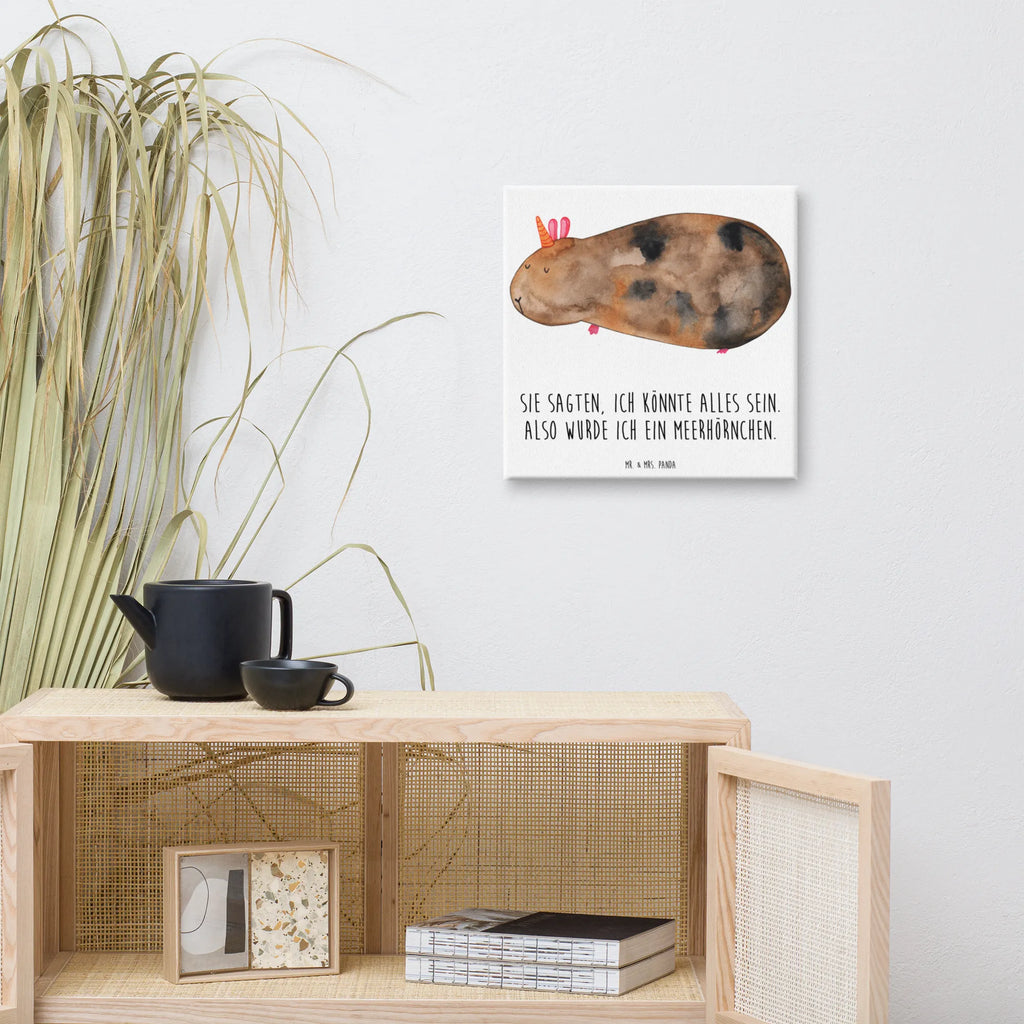 Canvas picture Jednorożec świnka morska Kunstdruck, Wanddeko, Dekoration, Bild, Leinwand, Einhorn, Einhörner, Einhorn Deko, Unicorn, Meericorn, Meerschwein, Meerschweinchen, Meerhörnchen