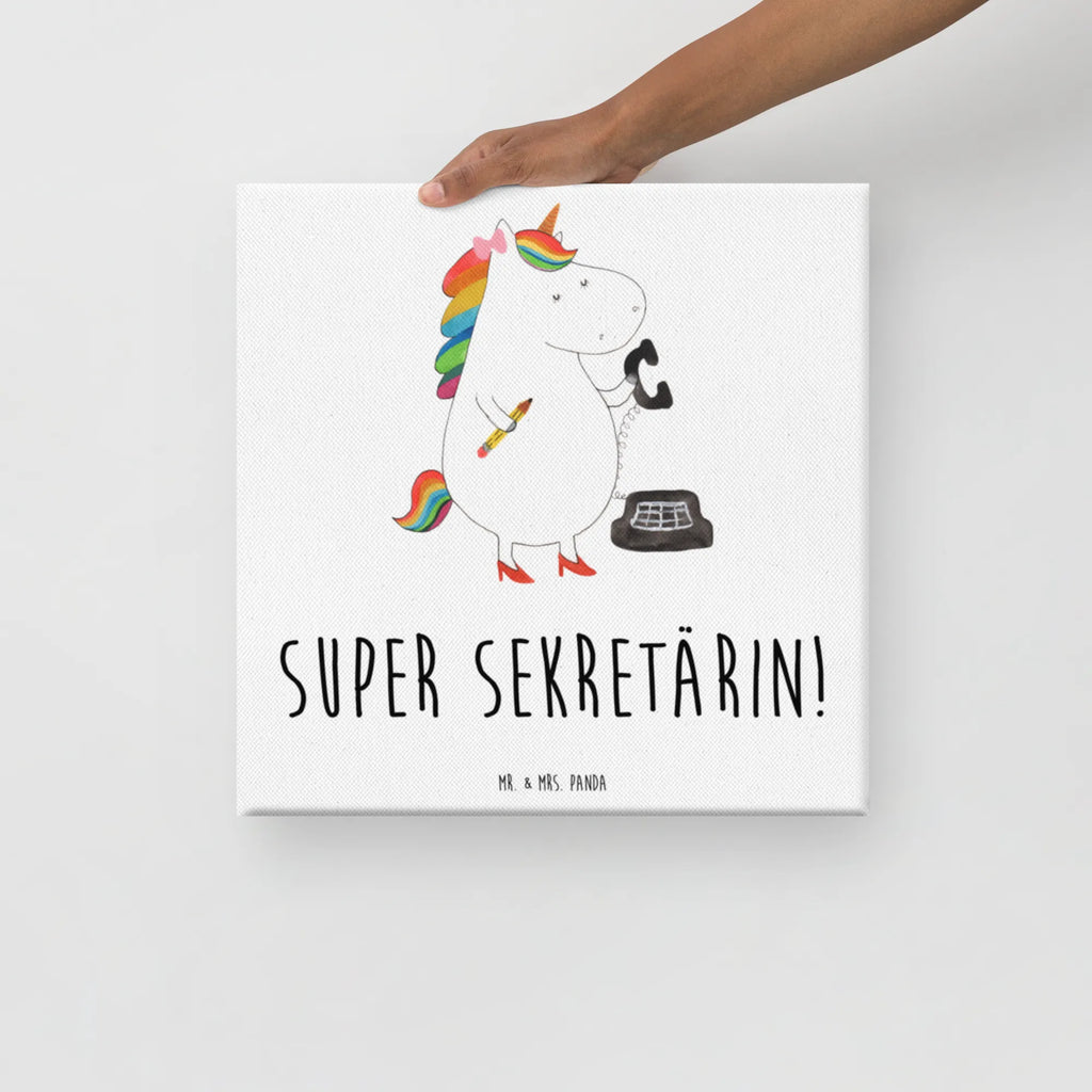 Canvas picture unicorn secretary Leinwand, Bild, Kunstdruck, Wanddeko, Dekoration, Einhorn, Einhörner, Einhorn Deko, Unicorn, Sekretärin, Büro, Rechtsanwältin, Rechtsanwaltsgehilfin, Steuerbüro, Steuerkanzlei, Bürokraft, Bürohilfe