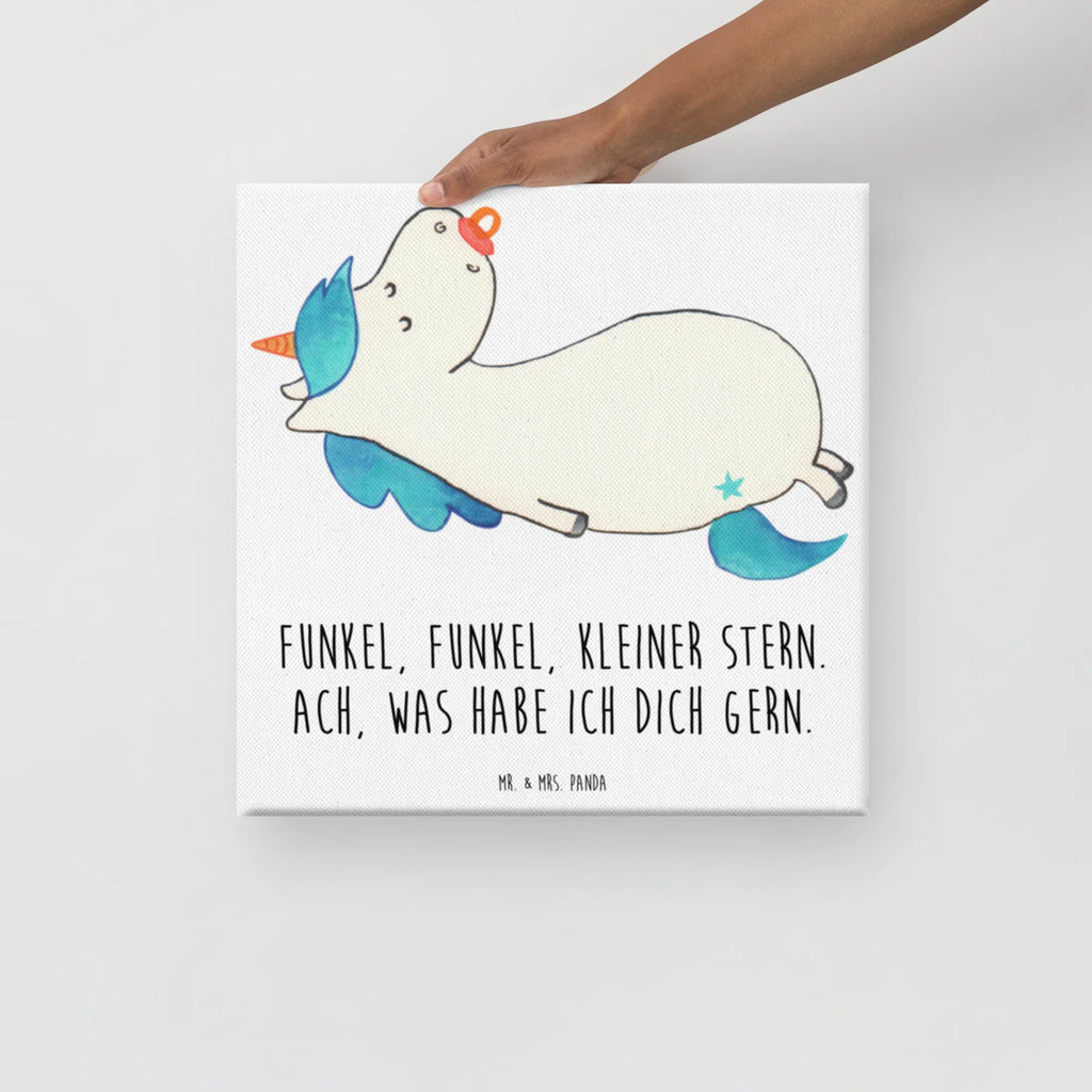 Canvas picture unicorn dummy Wanddeko, Kunstdruck, Dekoration, Bild, Leinwand, Einhorn, Einhörner, Einhorn Deko, Unicorn, Mama, Geschenk Geburt, Mutter, Säugling, Geburtstag, Baby, Geburt, Schnuller, Kleinkind