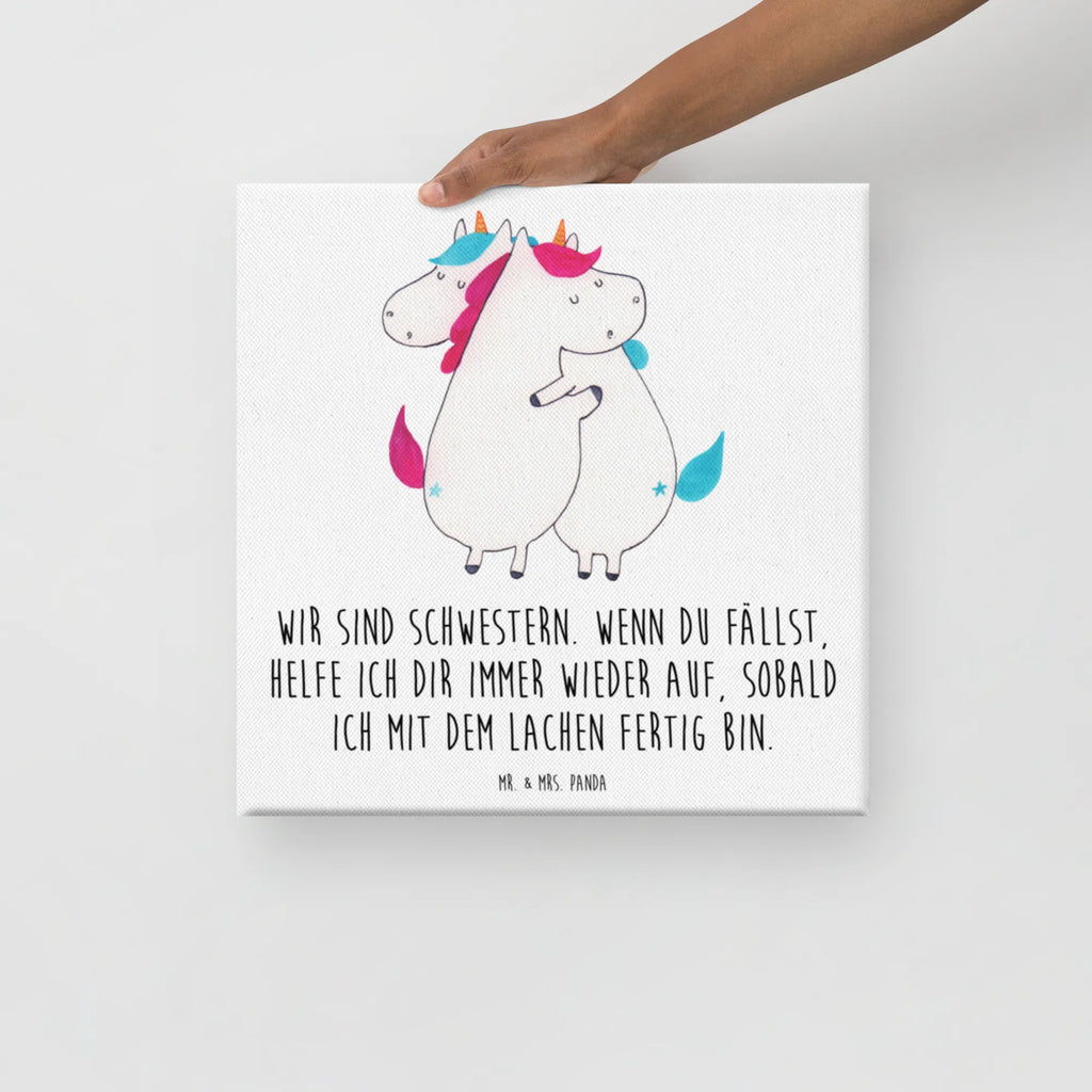 Canvas picture unicorns Embrace Kunstdruck, Leinwand, Unicorn, Einhorn, Einhörner, Einhorn Deko, Familie, BFF, Schwestern, Sister, Geschwister, Liebe, Freundin, Freundinnen, Schwester