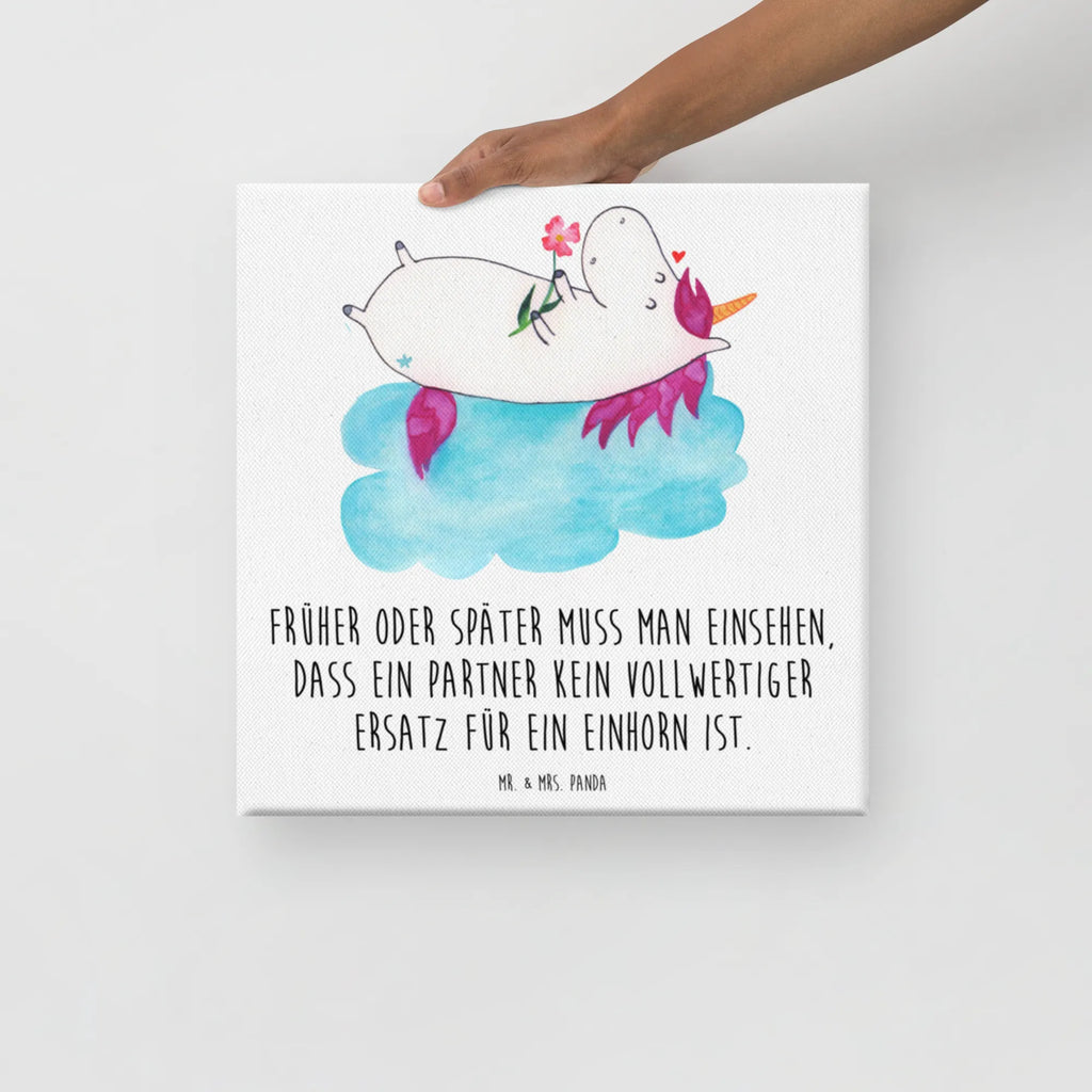 Canvas picture unicorn In love Leinwand, Kunstdruck, Unicorn, Einhorn, Einhorn Deko, Einhörner, Liebe, Freundin, Liebesbeweis, Wolke, Verliebt