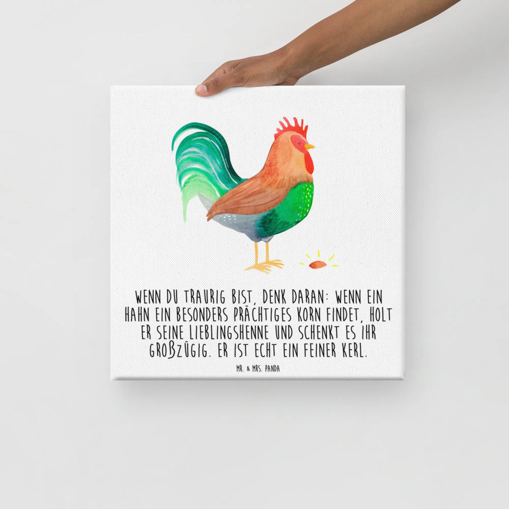 Canvas picture Faucet grain Kunstdruck, Leinwand, Bauernhof, Landwirtin, Hoftiere, Landwirt, Hahn, Eier, Korn, Henne, Natur