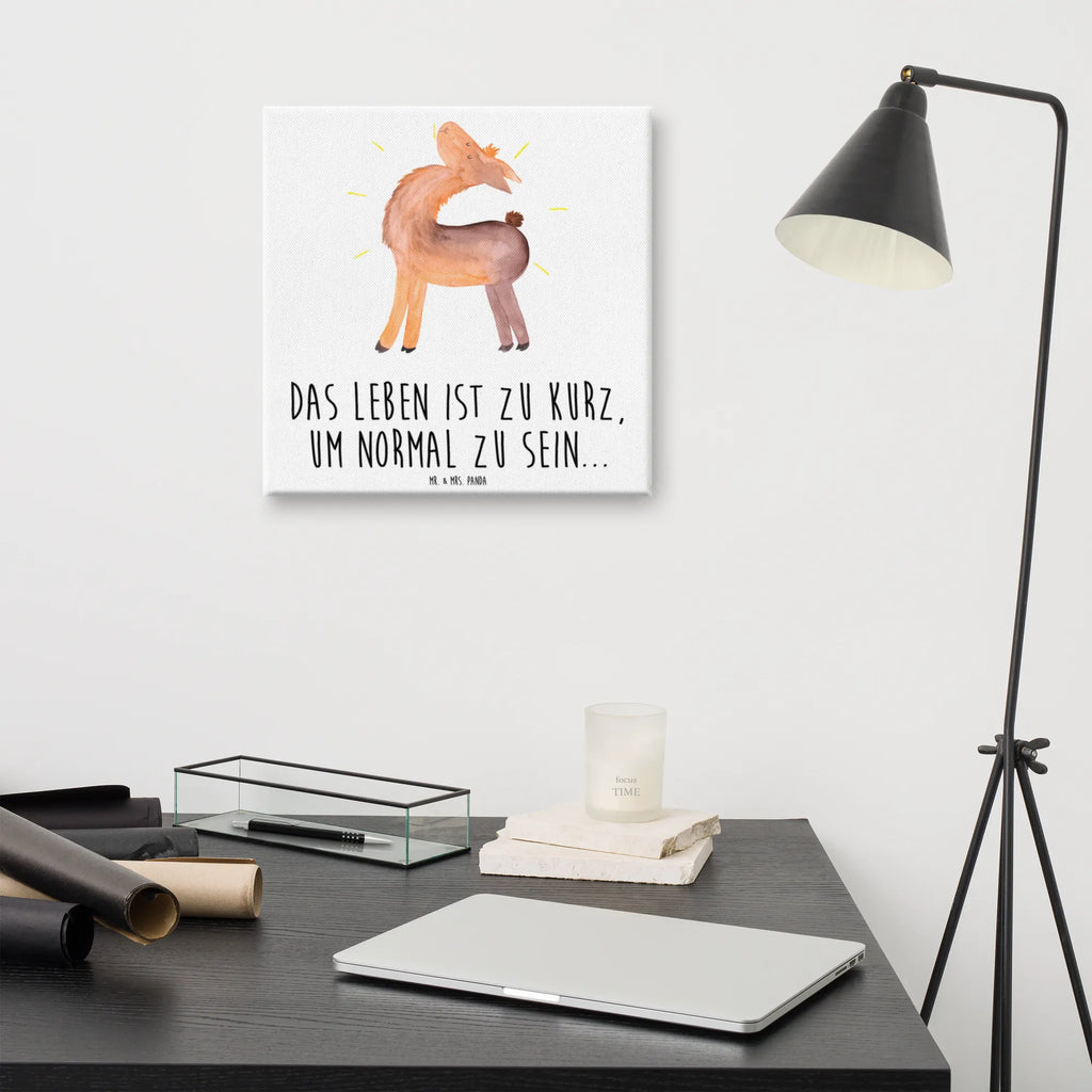 Canvas picture lama Proud Leinwand, Kunstdruck, Lama, Alpaka, Beste Freundin, Family, Familie, Freundinnen, Stolz, Kumpel, Hippie, Freundin, Anders, Neustart, Lamas, Außenseiter