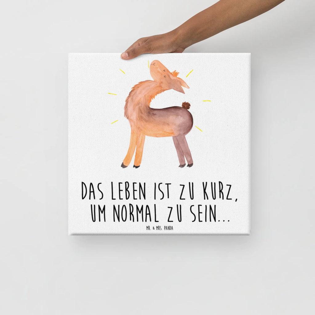 Canvas picture lama Proud Leinwand, Kunstdruck, Lama, Alpaka, Beste Freundin, Family, Familie, Freundinnen, Stolz, Kumpel, Hippie, Freundin, Anders, Neustart, Lamas, Außenseiter