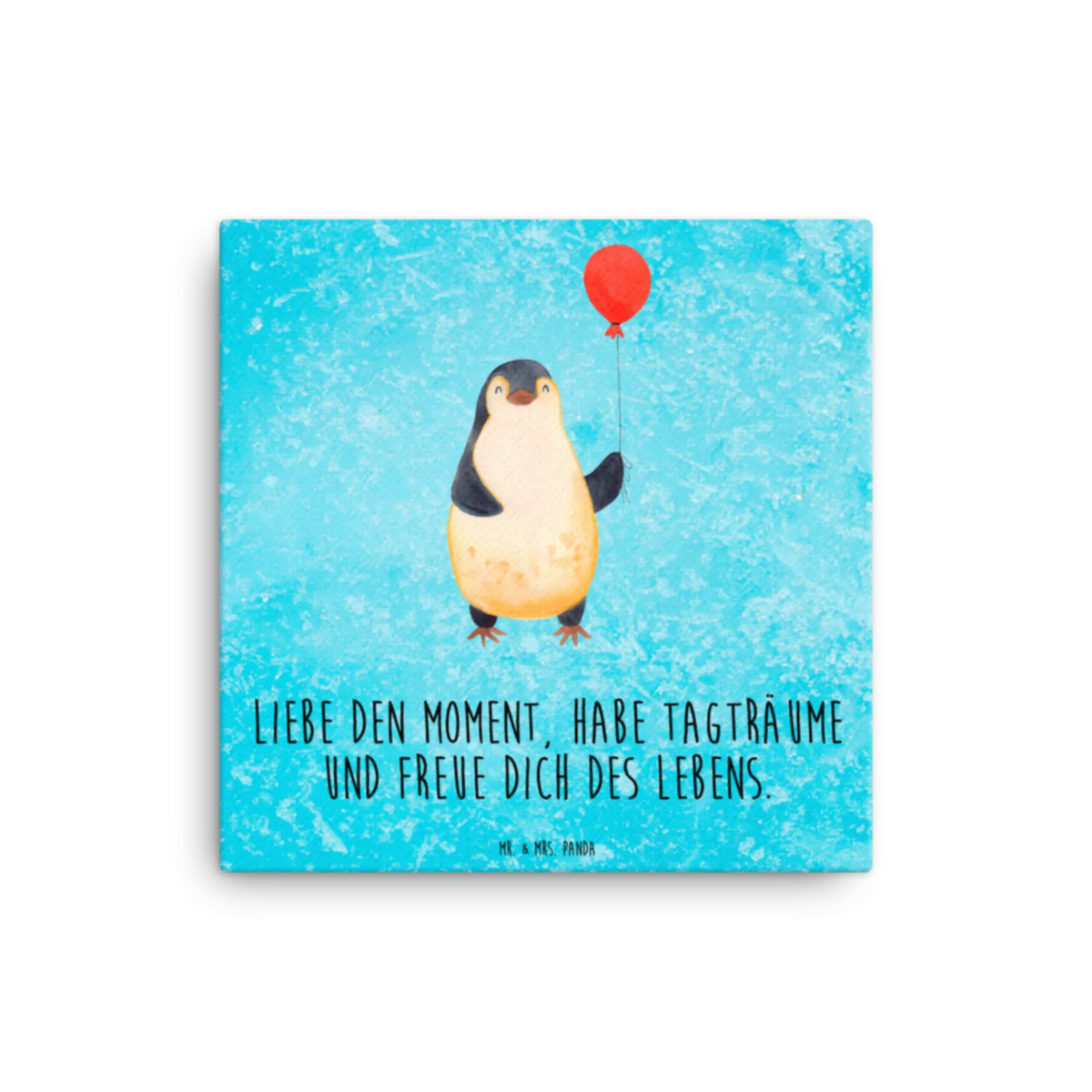 Obraz na płótnie pingwin balon Kunstdruck, Leinwand, Pinguin, Geschenk Freundin, Pinguine, Beste Freundin, Motivation, Luftballon, Liebe, Neustart, Lebenslust, Geschenkidee, Neues Leben, Glück, Tagträume