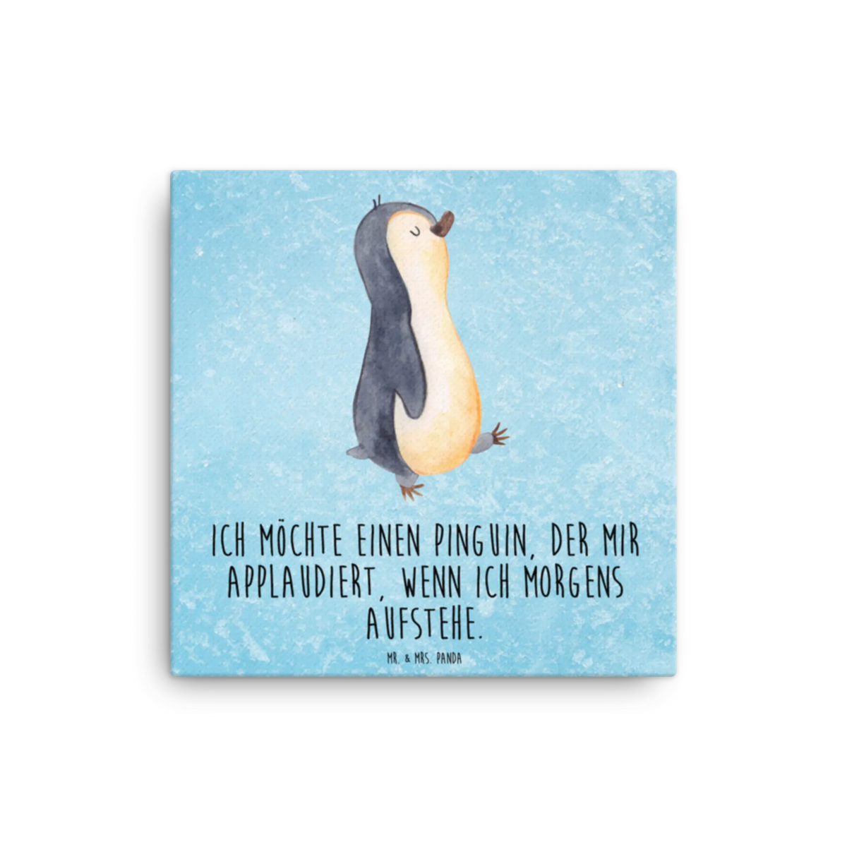 Obraz na płótnie Pingwin maszerować Leinwand, Kunstdruck, Pinguin, Frühaufsteher, Schwester, Familie, Langschläfer, Bruder, Pinguine