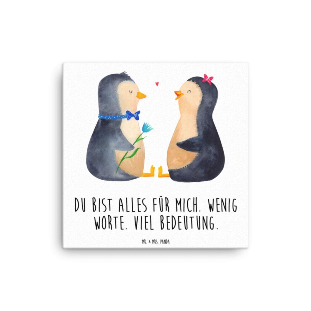 Leinwand Bild Pinguin Pärchen Leinwand, Kunstdruck, Pinguin, Pinguine, Hochzeit, Große Liebe, Liebesgeschenk, Verlobung, Hochzeitstag, Liebespaar, Traumpaar, Jahrestag, Liebe, Hochzeitsgeschenk, Liebesbeweis
