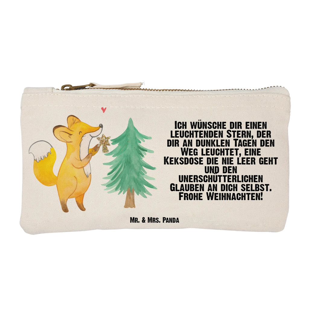 Make-up bag Fox Christmas tree Winter, Christmas, Christmas time, snow, christmas days, santa claus, christmas eve, christmas decoration, christmas, christmas present, skate, winter, christmas time, fox