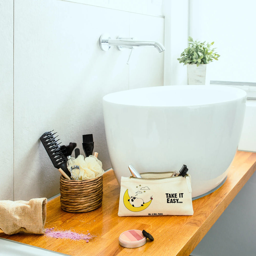 Make-up bag Panda Easy Kosmetiktasche, Mäppchen, toiletry bag, Schminktäschchen, Schlampermäppchen, Waschtasche, Kulturbeutel, aufbewahrungsbeutel, aufbewahrungstasche, Stiftemäppchen, beauty tasche, Kulturtasche, pinsel tasche, Etui, Waschbeutel, Schminktasche, pencil case, Federmappe, Schminkbeutel, utensilientasche, Kosmetikbeutel, kosmetiktäschchen, beauty case