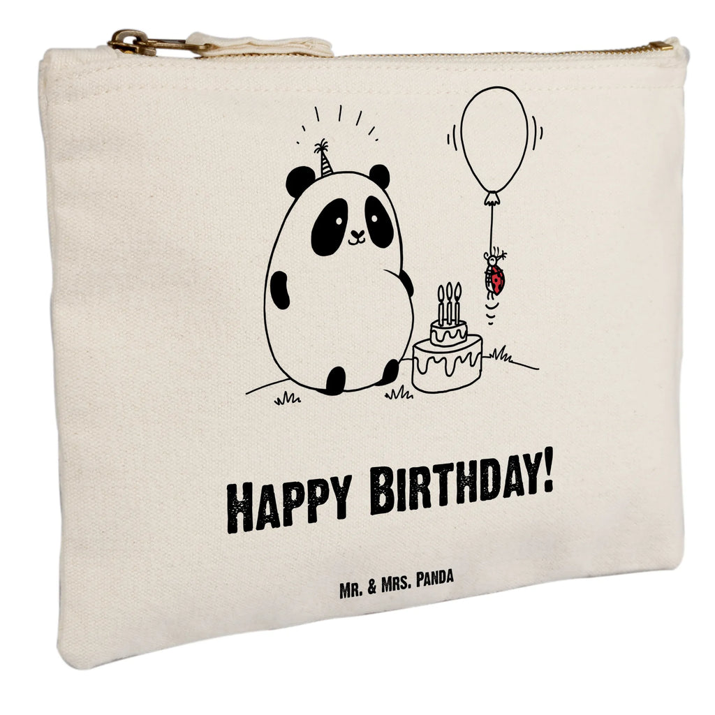 Make-up bag Panda Birthday Federmappe, Waschtasche, Kosmetikbeutel, Etui, Schlampermäppchen, Schminktasche, Schminktäschchen, utensilientasche, Waschbeutel, beauty tasche, toiletry bag, Kulturtasche, pinsel tasche, pencil case, Stiftemäppchen, kosmetiktäschchen, beauty case, Kosmetiktasche, Schminkbeutel, aufbewahrungsbeutel, Kulturbeutel, Mäppchen, aufbewahrungstasche