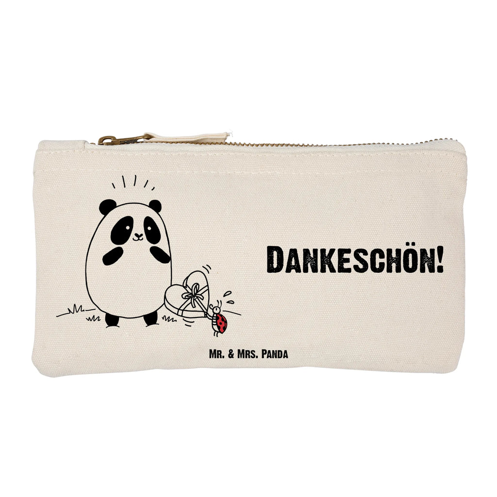 Make-up bag Panda Thank you Schminktäschchen, aufbewahrungsbeutel, utensilientasche, pencil case, Schlampermäppchen, Schminktasche, Kosmetikbeutel, kosmetiktäschchen, beauty tasche, aufbewahrungstasche, Mäppchen, pinsel tasche, beauty case, Schminkbeutel, Kulturtasche, toiletry bag, Stiftemäppchen, Kosmetiktasche, Waschtasche, Waschbeutel, Etui, Kulturbeutel, Federmappe