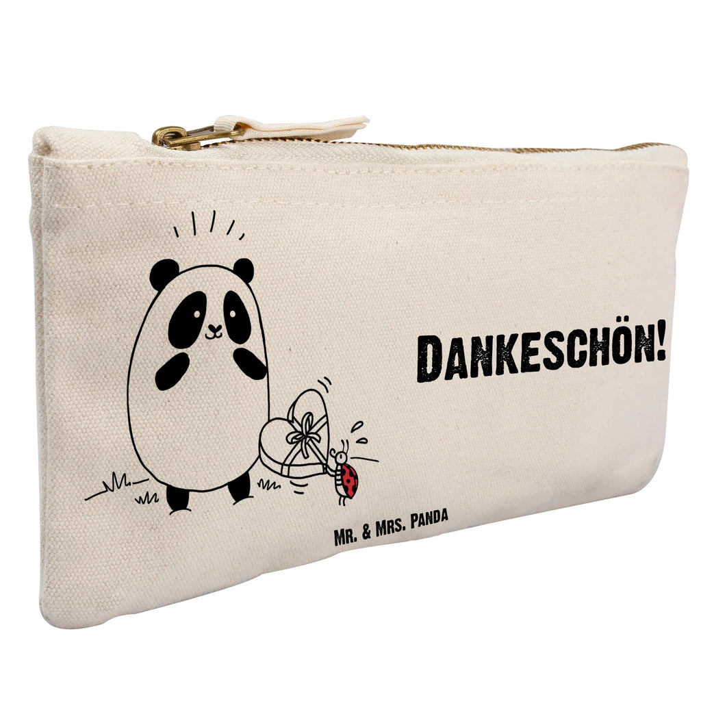 Make-up bag Panda Thank you Schminktäschchen, aufbewahrungsbeutel, utensilientasche, pencil case, Schlampermäppchen, Schminktasche, Kosmetikbeutel, kosmetiktäschchen, beauty tasche, aufbewahrungstasche, Mäppchen, pinsel tasche, beauty case, Schminkbeutel, Kulturtasche, toiletry bag, Stiftemäppchen, Kosmetiktasche, Waschtasche, Waschbeutel, Etui, Kulturbeutel, Federmappe