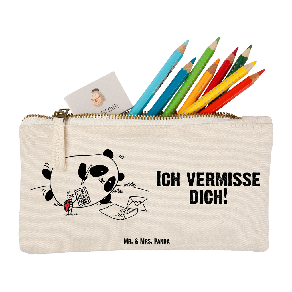 Make-up bag Panda Missing Kulturtasche, Federmappe, Waschbeutel, Schminktäschchen, Schminktasche, beauty tasche, Mäppchen, Stiftemäppchen, pencil case, Waschtasche, Schlampermäppchen, aufbewahrungsbeutel, beauty case, Etui, aufbewahrungstasche, Kulturbeutel, pinsel tasche, utensilientasche, toiletry bag, Kosmetikbeutel, kosmetiktäschchen, Schminkbeutel, Kosmetiktasche