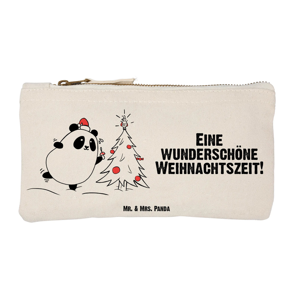 Make-up bag Panda Christmas Time pinsel tasche, Schminktäschchen, Stiftemäppchen, Waschtasche, Etui, Schminktasche, Federmappe, toiletry bag, pencil case, beauty tasche, Schlampermäppchen, Kosmetikbeutel, utensilientasche, aufbewahrungsbeutel, Mäppchen, kosmetiktäschchen, aufbewahrungstasche, Kulturbeutel, beauty case, Schminkbeutel, Kulturtasche, Kosmetiktasche, Waschbeutel