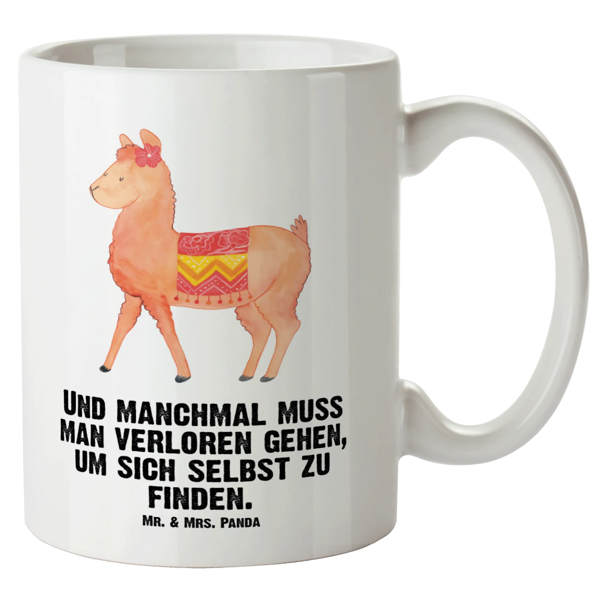XL cup alpaca Proud alpaca, llama, pako, camel, Peru, animal, favourite animal