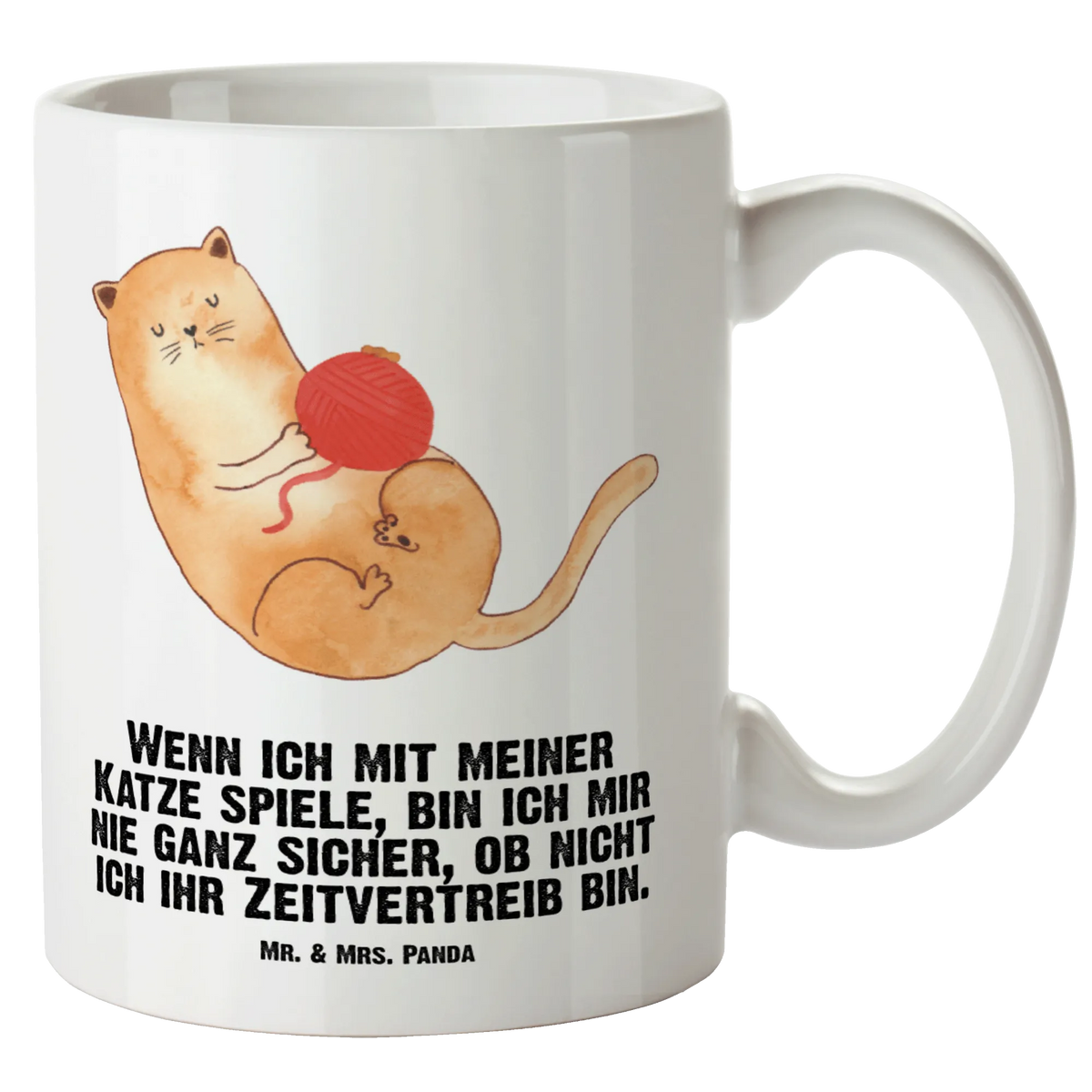 XL cup Cat Wool animal lover, tomcat, kitty, meow, kitten, housecat, mama cat, love cats, cat image, cat fan, cat lover, cat fancier, cat decoration, gift for cat lover, cat owner, funny cats, cat sayings, cat motto, funny cat gifts, fan merchandise, cat stuff, pussy, pet, play, wool, playful, ball of wool