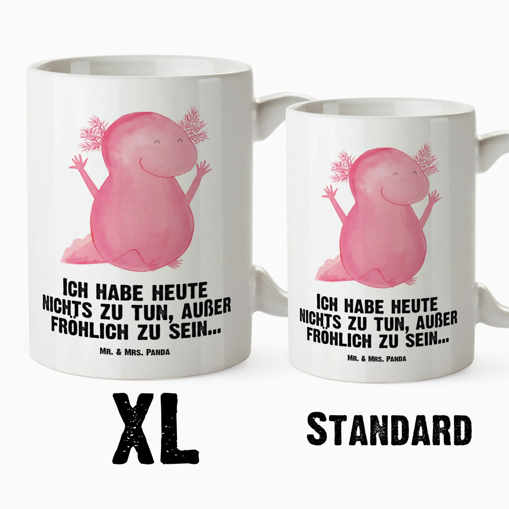 XL kubek Axolotl Hurra XL Tasse Für Zuhause, Tasse Extra Groß, Tasse In Übergröße, XL Tasse, Mega Tasse, Mikrowellengeeignete XL Tasse, Jumbo Tasse, XL Tasse Für Arbeit, Lustige XL Tasse, Tasse Für Tee Liebhaber, Große Tasse Mit Henkel, Große Tasse, Latte Becher XL, Tasse Mit Viel Fassungsvermögen, Übergröße Tasse, Riesentasse, Design Tasse Groß, Trinkbecher XL, Frühstückstasse Groß, Tasse Für Viel Kaffee, Kaffeetasse XL, Becher Für Büro Groß, Becher XL, Tasse Großformat, Riesenkaffeetasse, Große Keramiktasse, XL Tasse Porzellan, Teetasse XL, XL Tasse Geschenkidee, Axolotl, Molch, Lurch, Schwanzlurch, fröhlich, Motivation, Spaß, Freude, Lurche, Axolot, Zufriedenheit