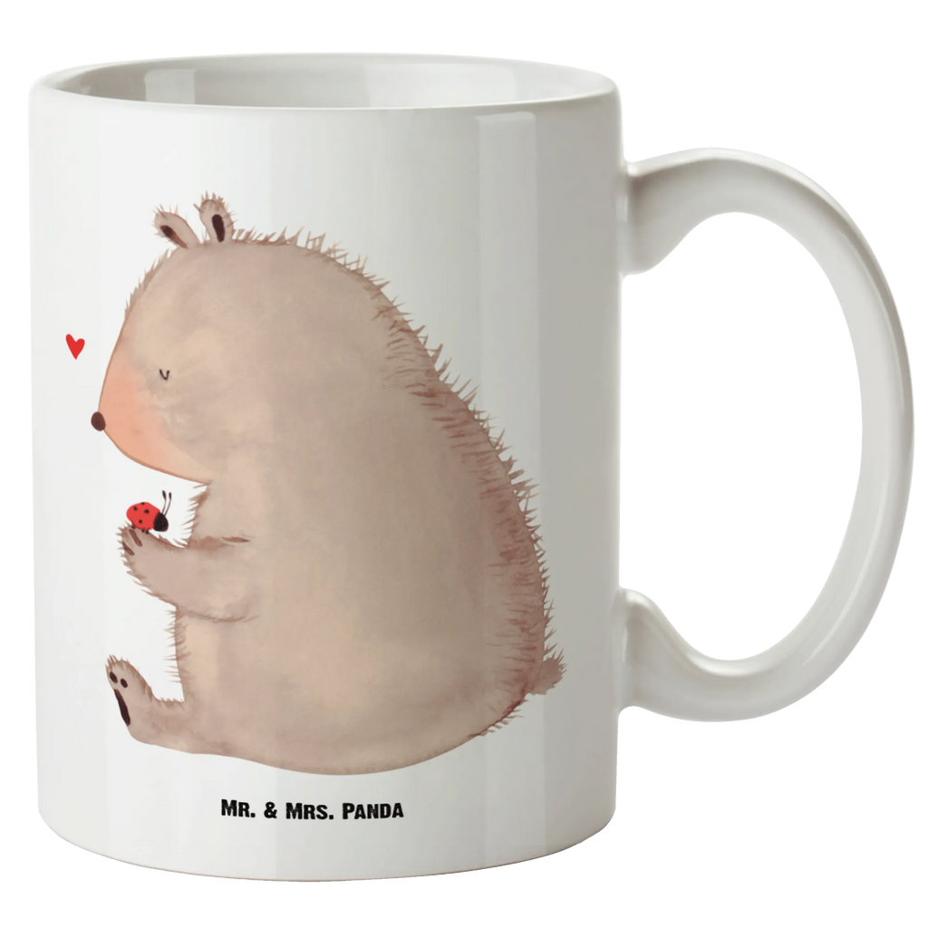 XL cup bear ladybug bear, teddy, teddy bear, cuddly toy, freedom, life is beautiful, love, ladybird, motivation