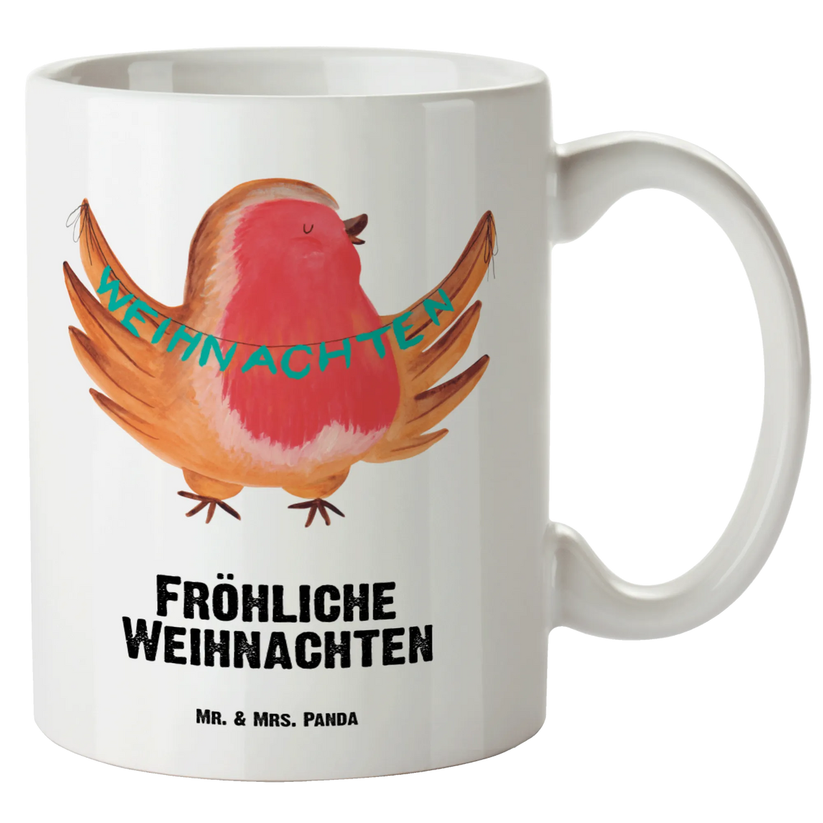 XL cup robin Christmas Christmas time, snow, Christmas Eve, Christmas greeting, Merry Christmas, bird, Christmas motif