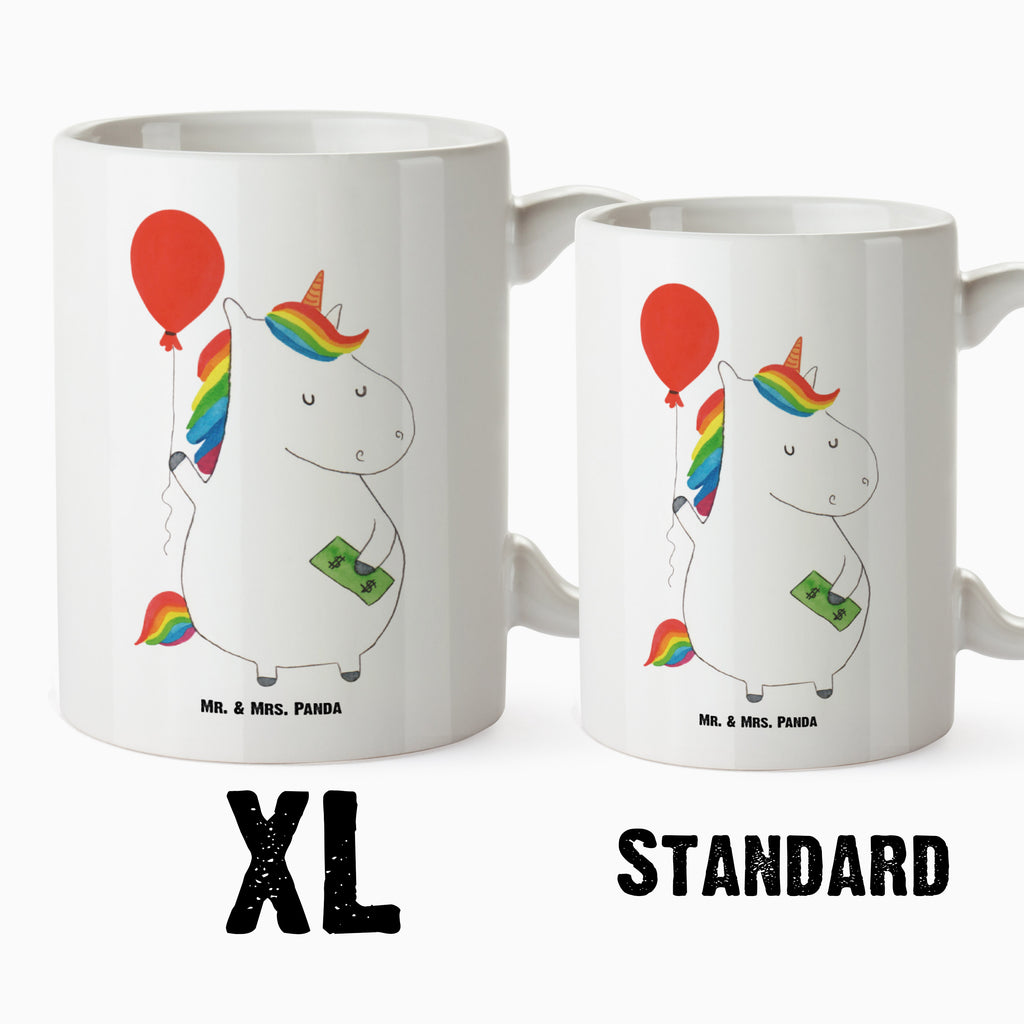 XL cup unicorn balloon unicorn, unicorns, girlfriend, balloon, lifelong, gift, saying, funny, money, fun, joy