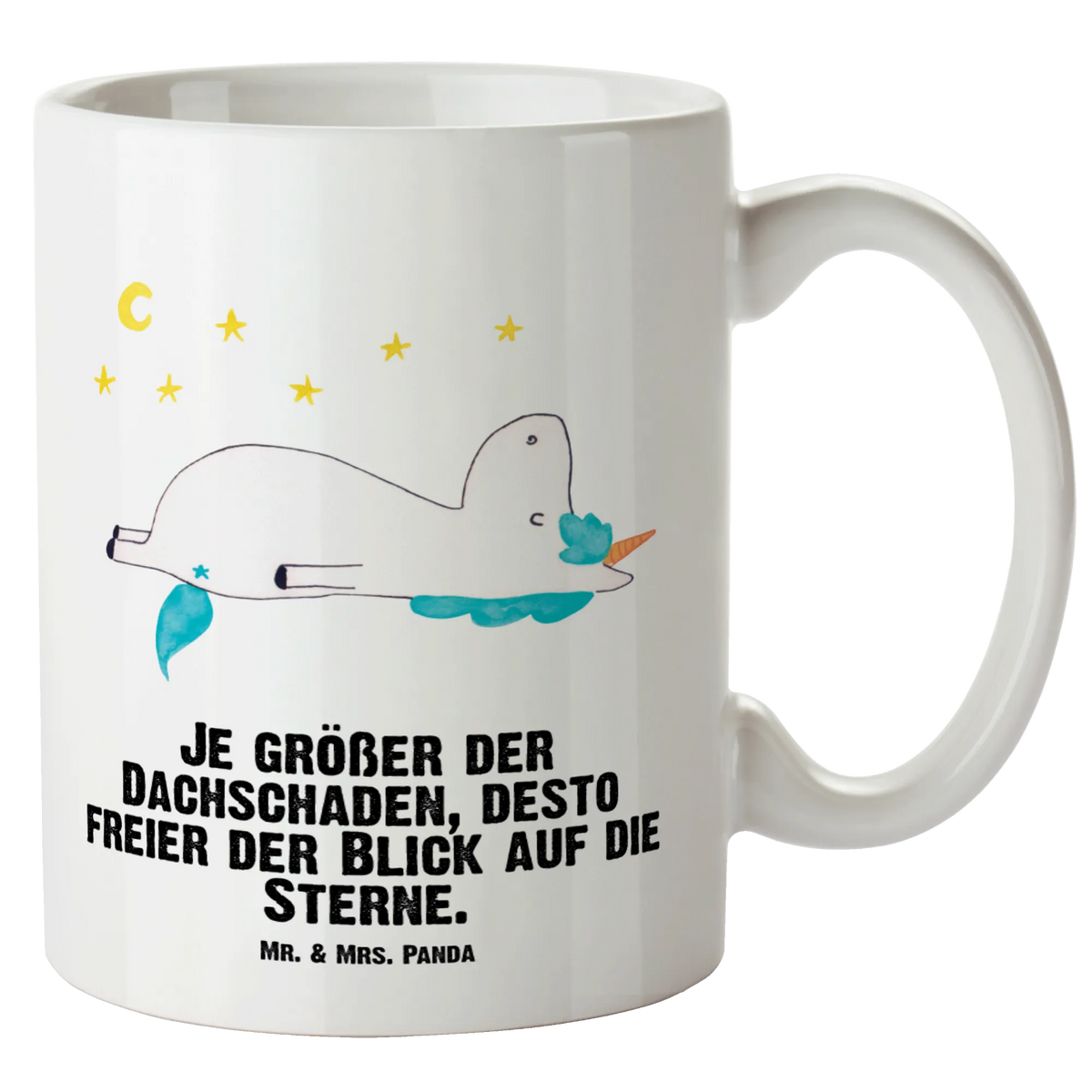 XL cup unicorn starry sky girlfriend gift, heaven, stars, girlfriend present