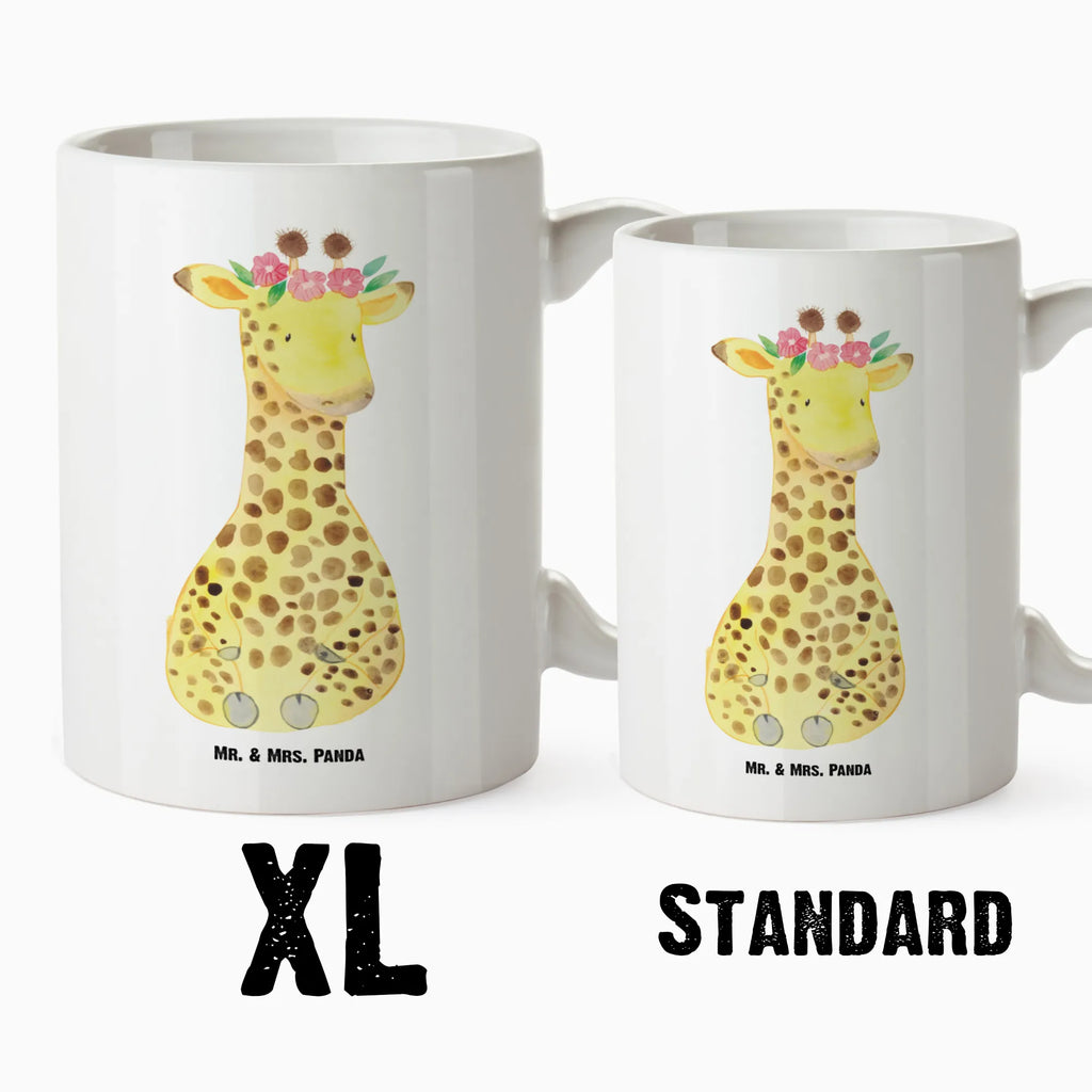 XL Tasse Giraffe Blumenkranz Frühstückstasse Groß, Riesentasse, XL Tasse Für Arbeit, Tasse Mit Viel Fassungsvermögen, Übergröße Tasse, Tasse Für Tee Liebhaber, Tasse Extra Groß, Design Tasse Groß, XL Tasse Für Zuhause, Mikrowellengeeignete XL Tasse, Große Keramiktasse, Tasse In Übergröße, XL Tasse Porzellan, Mega Tasse, Becher XL, Becher Für Büro Groß, Tasse Für Viel Kaffee, Latte Becher XL, Trinkbecher XL, Tasse Großformat, XL Tasse Geschenkidee, Teetasse XL, Große Tasse Mit Henkel, Lustige XL Tasse, Riesenkaffeetasse, XL Tasse, Kaffeetasse XL, Große Tasse, Jumbo Tasse, Afrika, Wildtiere, Blumenkranz, Abenteurer, Freundin, Selbstliebe, Giraffe