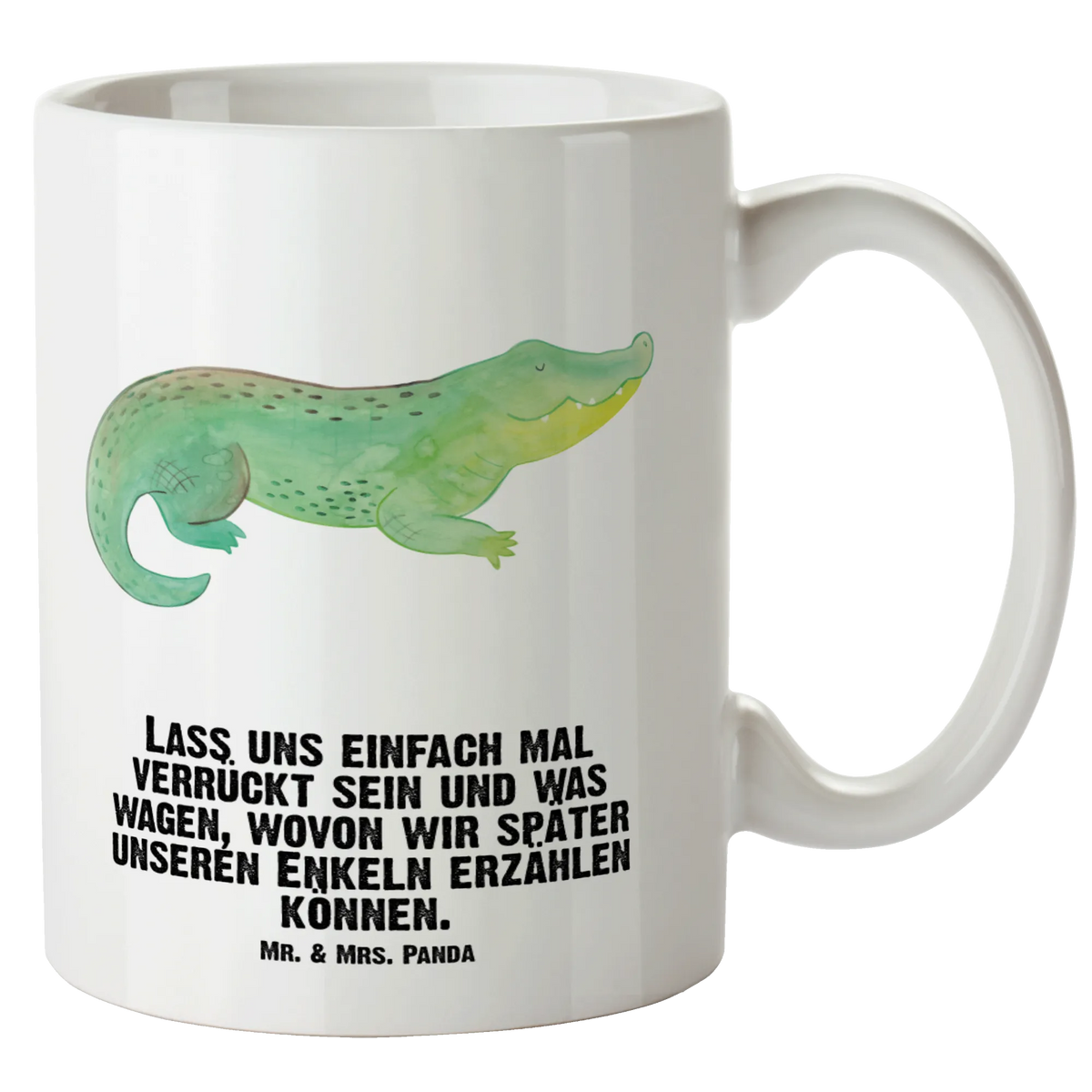 XL Tasse Krokodil Henkeltasse, Riesentasse, Keramikbecher, tasse mit henkel, Teepott, Becher XL, steingut tasse, Riesenkaffeetasse, Große Tasse, Haferl, jumbotasse, Keramiktasse, großer kaffeepott, Jumbo Tasse, Teebecher, Kaffeetasse XL, XL Tasse, Mega Tasse, Henkelbecher, Große Tasse Mit Henkel, hochwertige tasse, weisse tasse, Große Keramiktasse, Teetasse XL, Große Teetasse, Tasse Extra Groß, Pott, Kaffeepott, großer becher, Meer, Urlaub, Meerestiere, Krokodil, Reiselust, Lieblingsmensch, Freundin, Spontan sein, Abenteuerlust, Verrückt sein, Krokodile, Beste Freundin