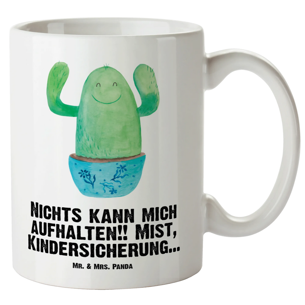 XL Tasse Kaktus Happy, Familie, Spruch, Ausbildung, Mutter, Freundin