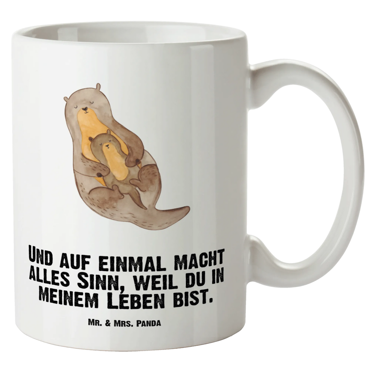 XL kubek wydra dziecko Kuna, wydra, morska wydra