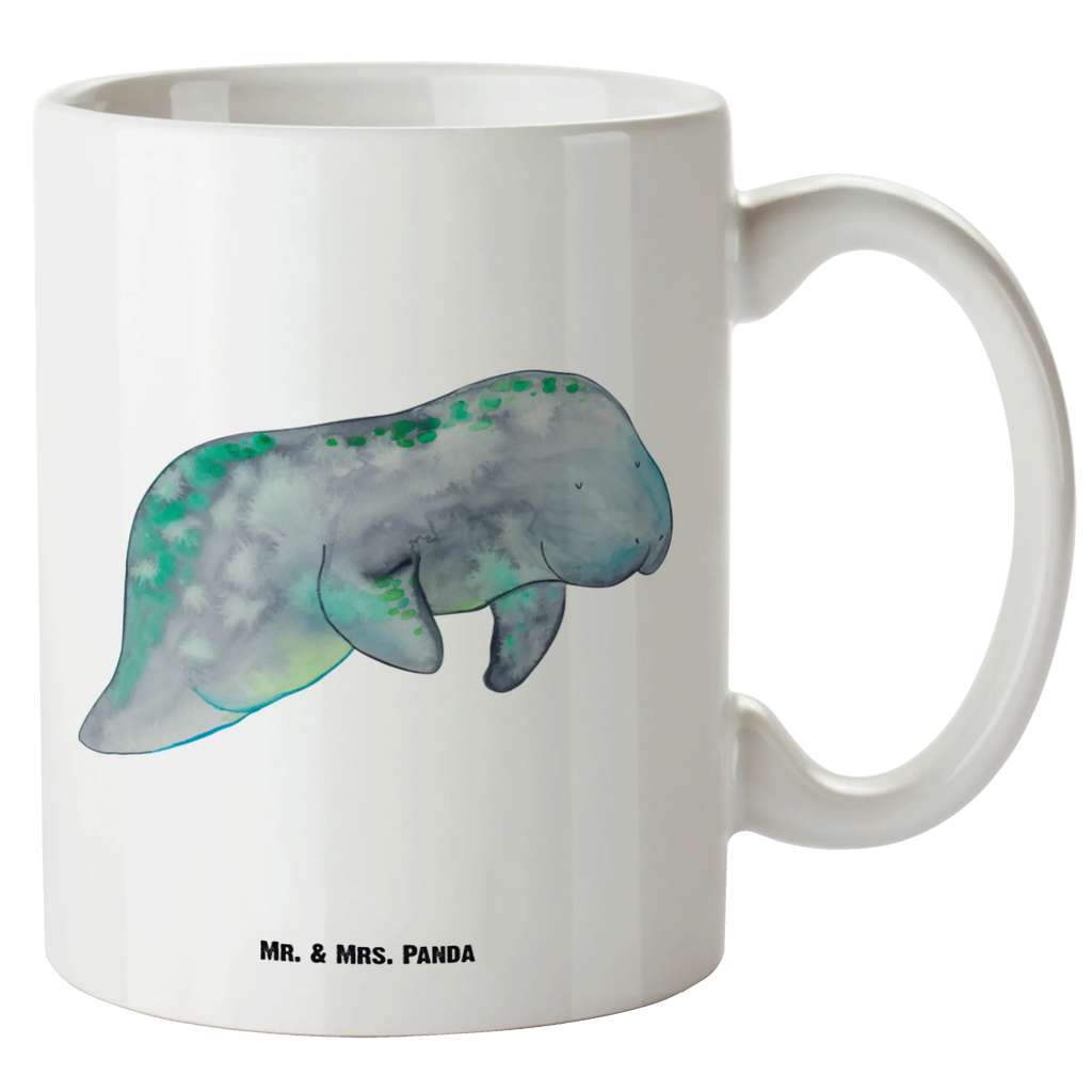 XL cup manatee Relax Seafood, aquatic animals, ocean, sea, fish, shells, corals, reef, whale, narwhal, sea urchin, lobster, platypus, turtle, manatee, crocodile, orca, shrimp, gifts for seafood lovers, water world, underwater animals, underwater world, vacation, deep sea, seafood fans, gift ideas, seafood decoration, seafood posters, food, diet, sweets, losing weight, diet mania, sugar, manatees